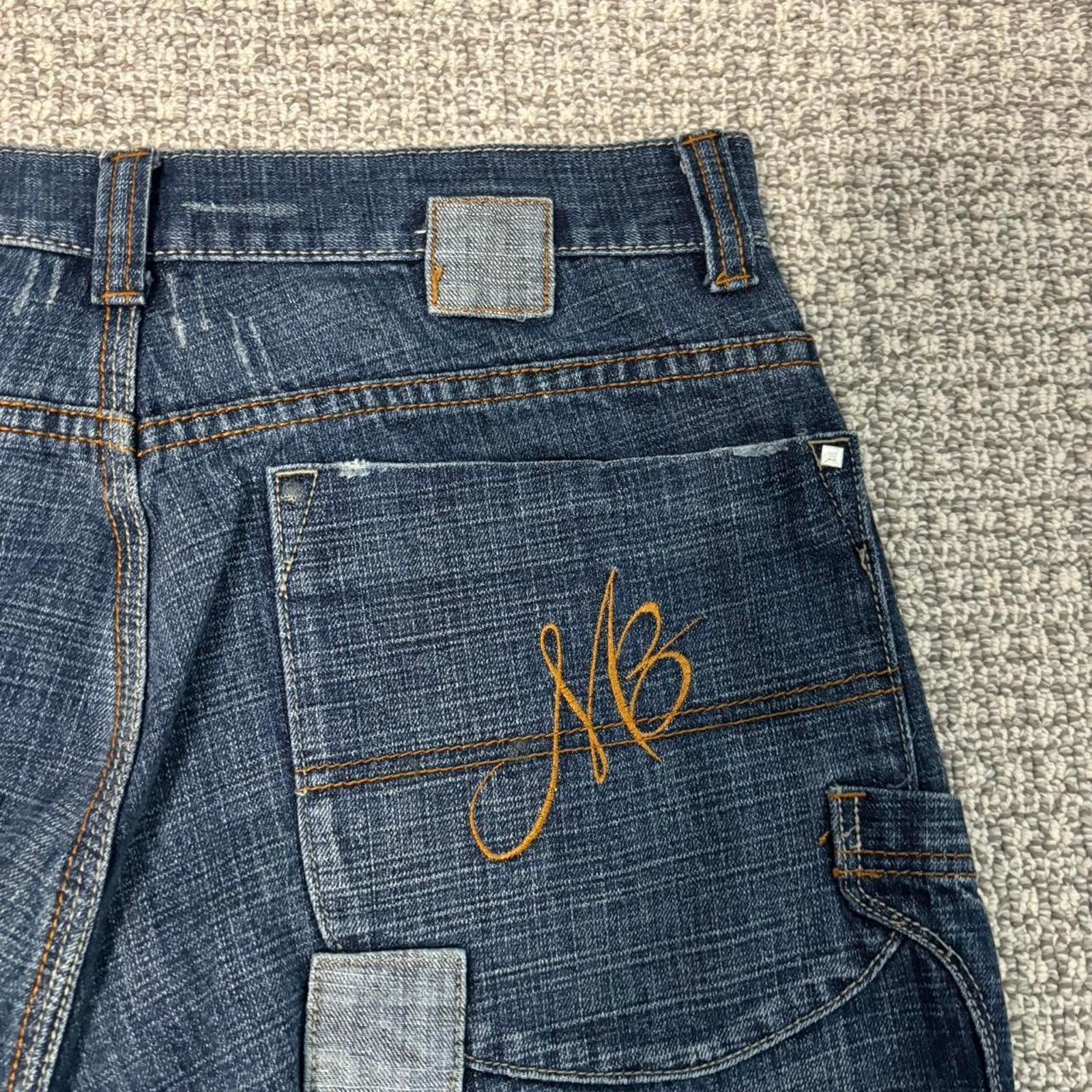 Makaveli Vintage Makaveli Tupac Shakur Extremely Baggy Y2K Jeans Size US 34 / EU 50 - 8 Thumbnail