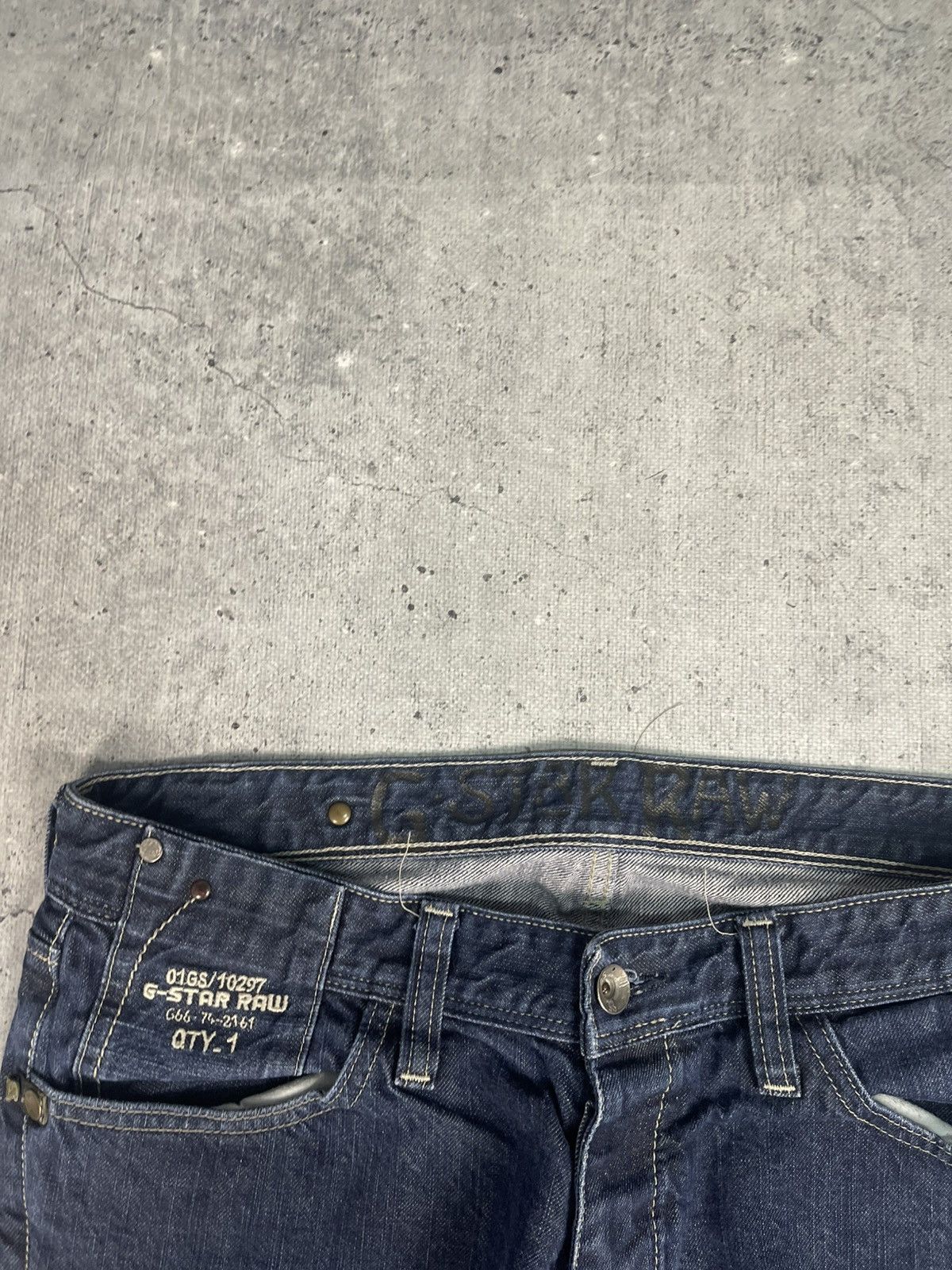 G-Star CRAZY G-STAR RAW VINTAGE JEANS y2k if six was nine style Size US 34 / EU 50 - 6 Thumbnail