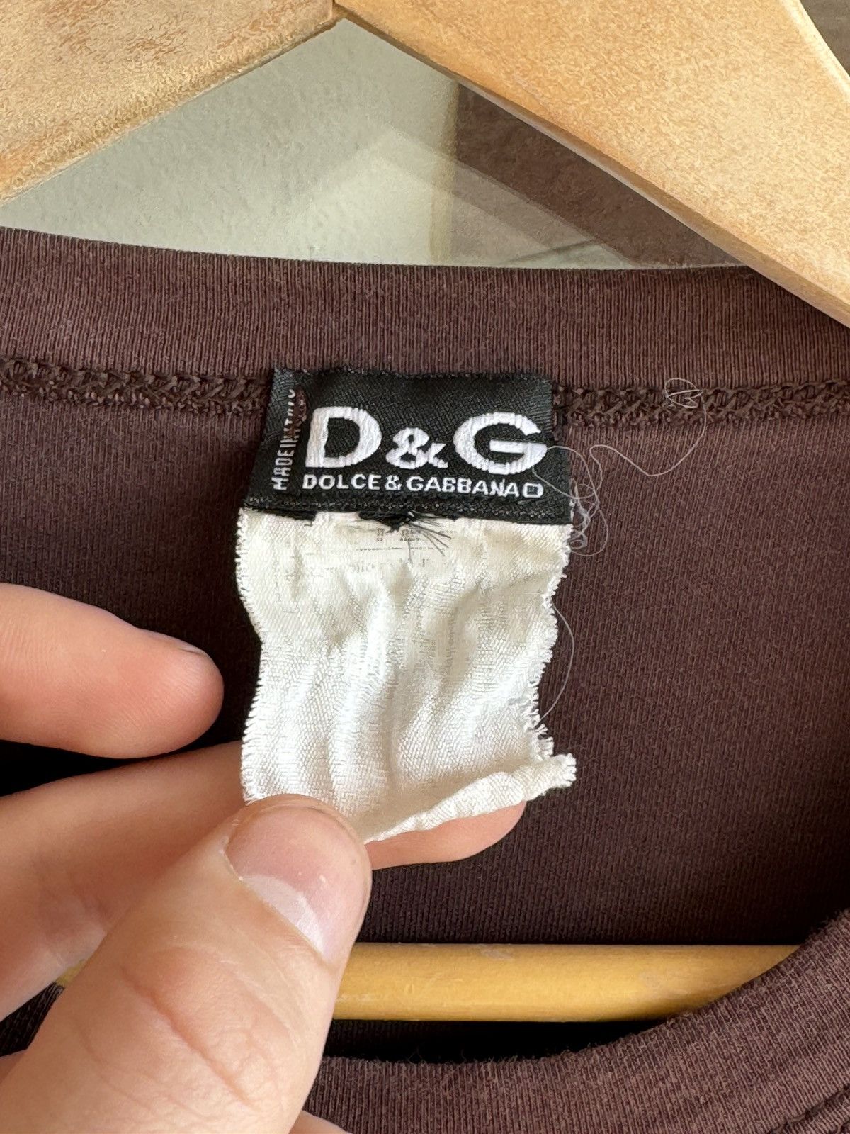 Dolce & Gabbana Vintage Dolce&Gabbana Avangard Tee Size US L / EU 52-54 / 3 - 6 Thumbnail