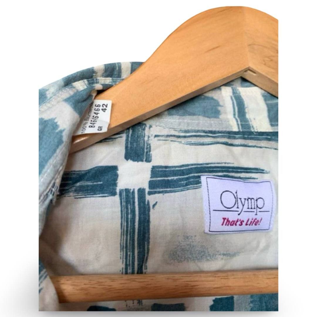 Vintage Olymp coloured shirt #683 Size US L / EU 52-54 / 3 - 2 Thumbnail