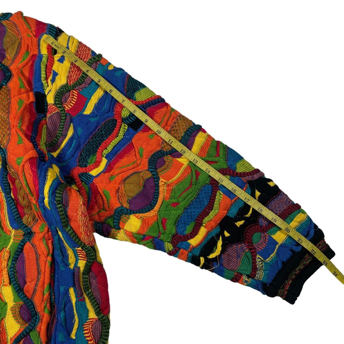 Coogi × Vintage VINTAGE COOGI 90’s ZIPPER KNITWEAR SWEATER Size US M / EU 48-50 / 2 - 12 Thumbnail