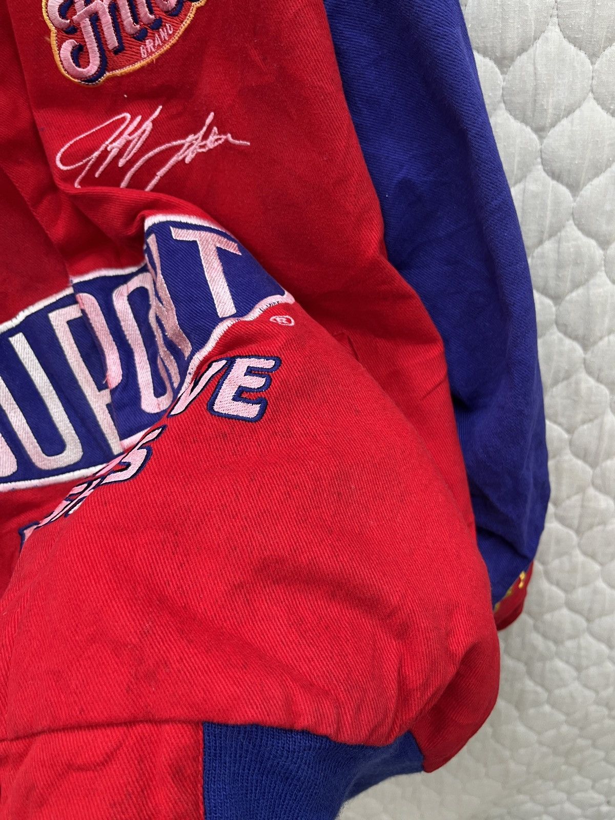 Jeff Hamilton 🔥🔥🔥STEALS JEFF HAMILTON NASCAR JACKET Size US L / EU 52-54 / 3 - 13 Thumbnail