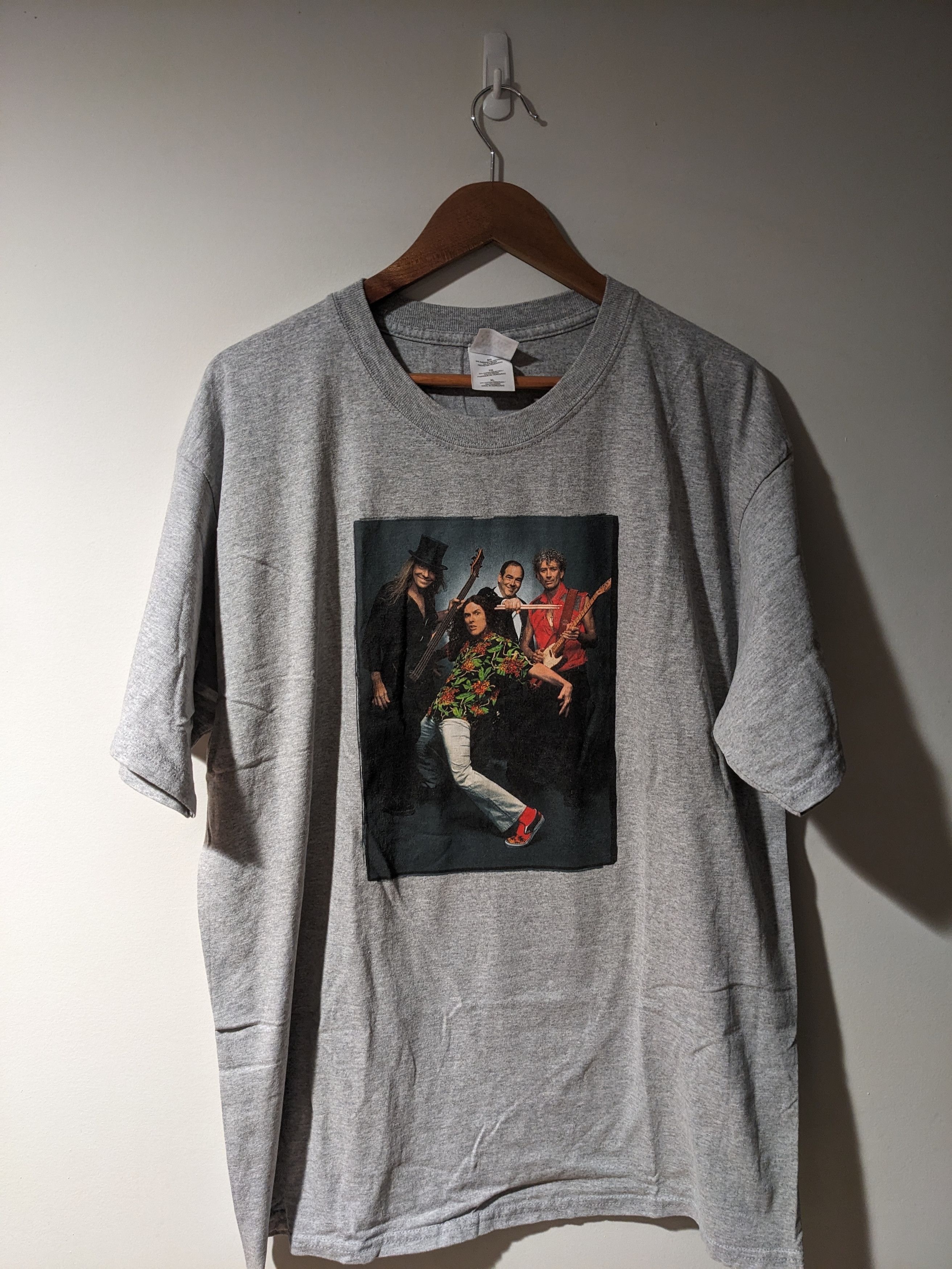 Band Tees × Vintage Vintage 2003 Weird Al Yankovic Poodle Hat Tour T-Shirt Size US XL / EU 56 / 4 - 1 Thumbnail