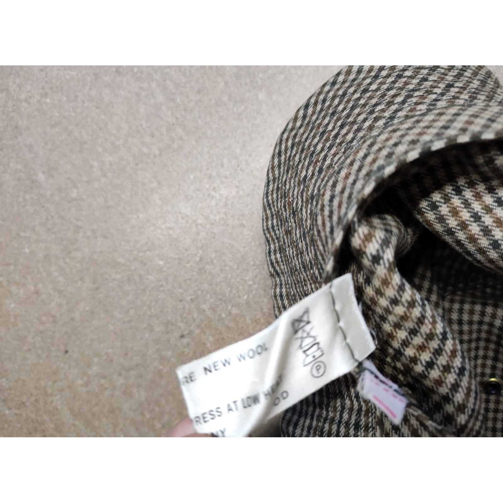 Bogner VINTAGE Bogner Bucket Hat 100% Wool Check Size 57 West Germany Boy / Mens / Adults? [Final: ensure genders] Size ONE SIZE - 8 Thumbnail