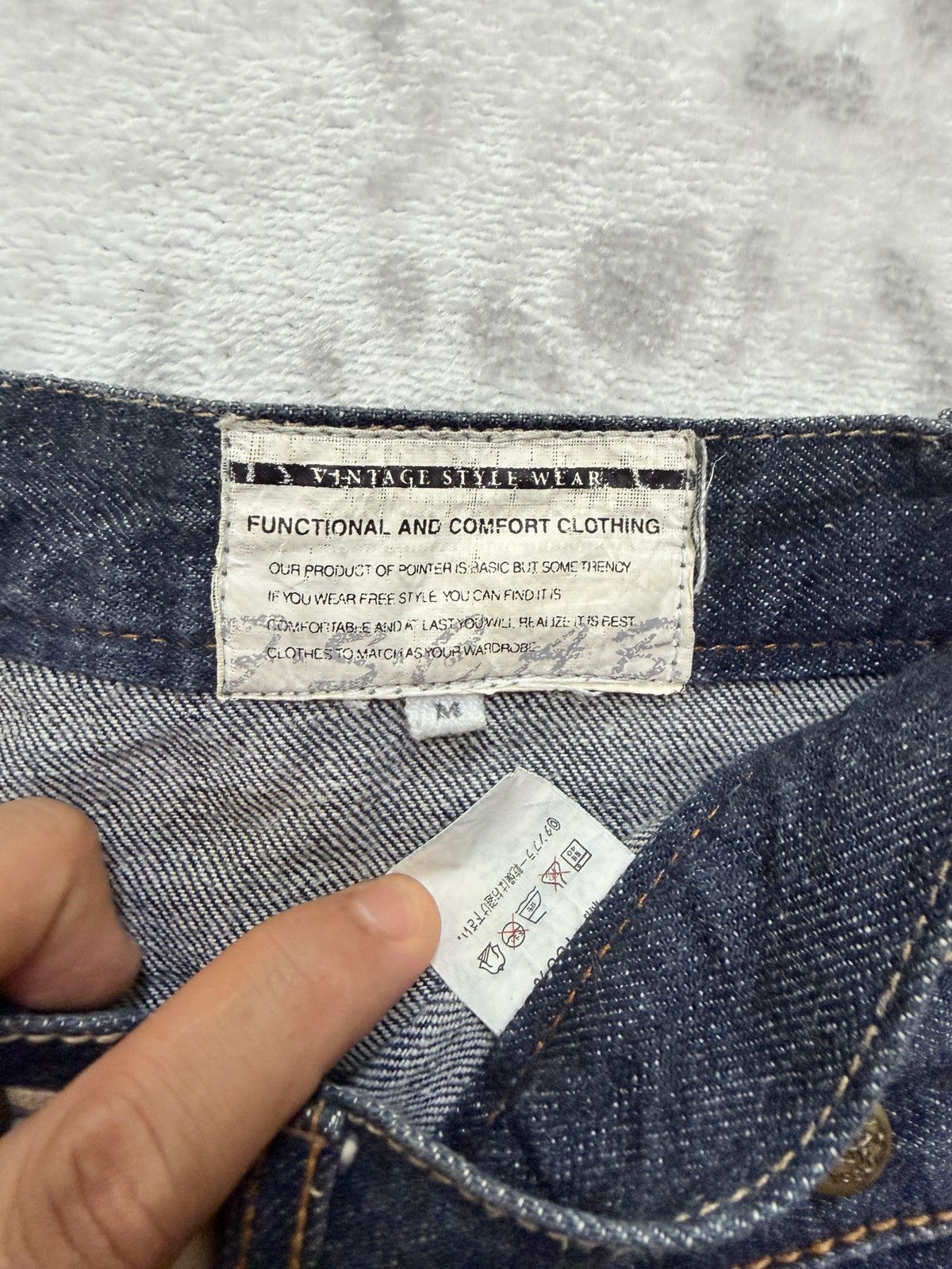 Hysteric Glamour Hysteric Glamour Style Double Waist J Curve Leg Denim Jeans Size US 30 / EU 46 - 13 Thumbnail