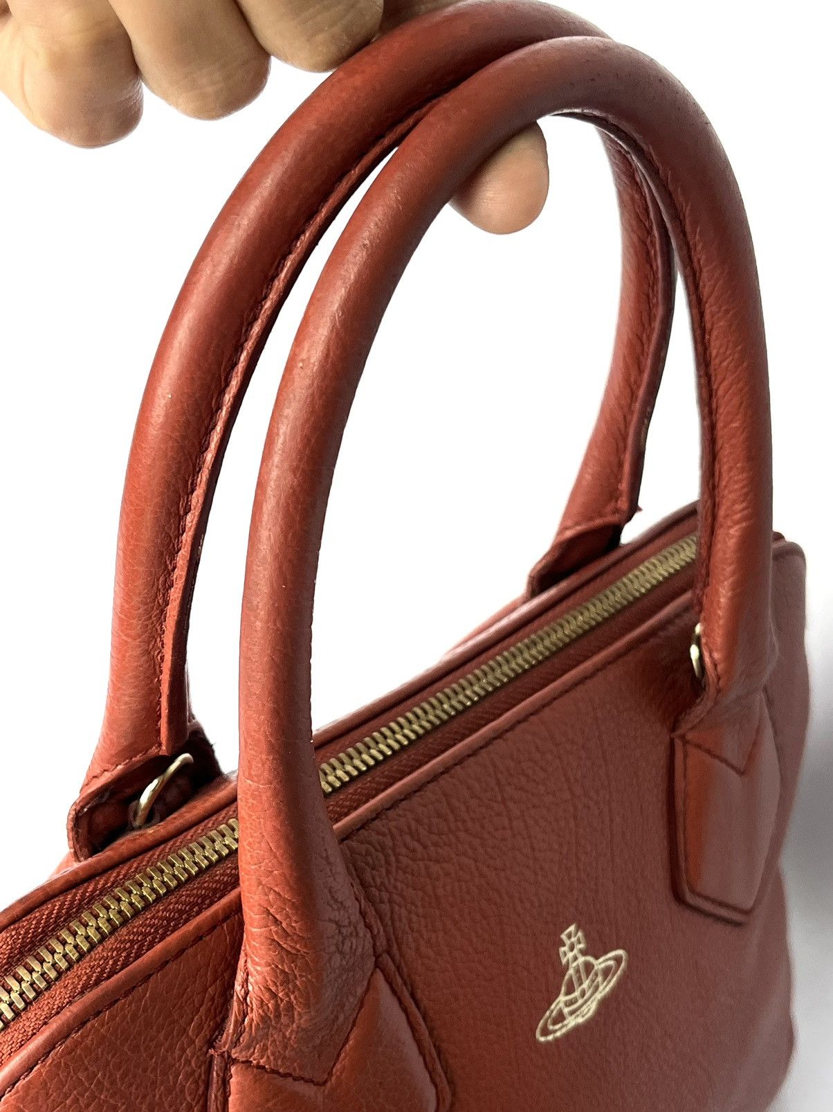 Vivienne Westwood Genuine Leather 2way Handbag Size ONE SIZE - 4 Thumbnail