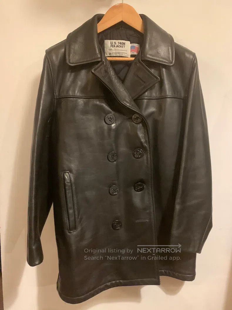 Schott Schott Cowhide sailor short coat Size US XS / EU 42 / 0 - 1 Thumbnail