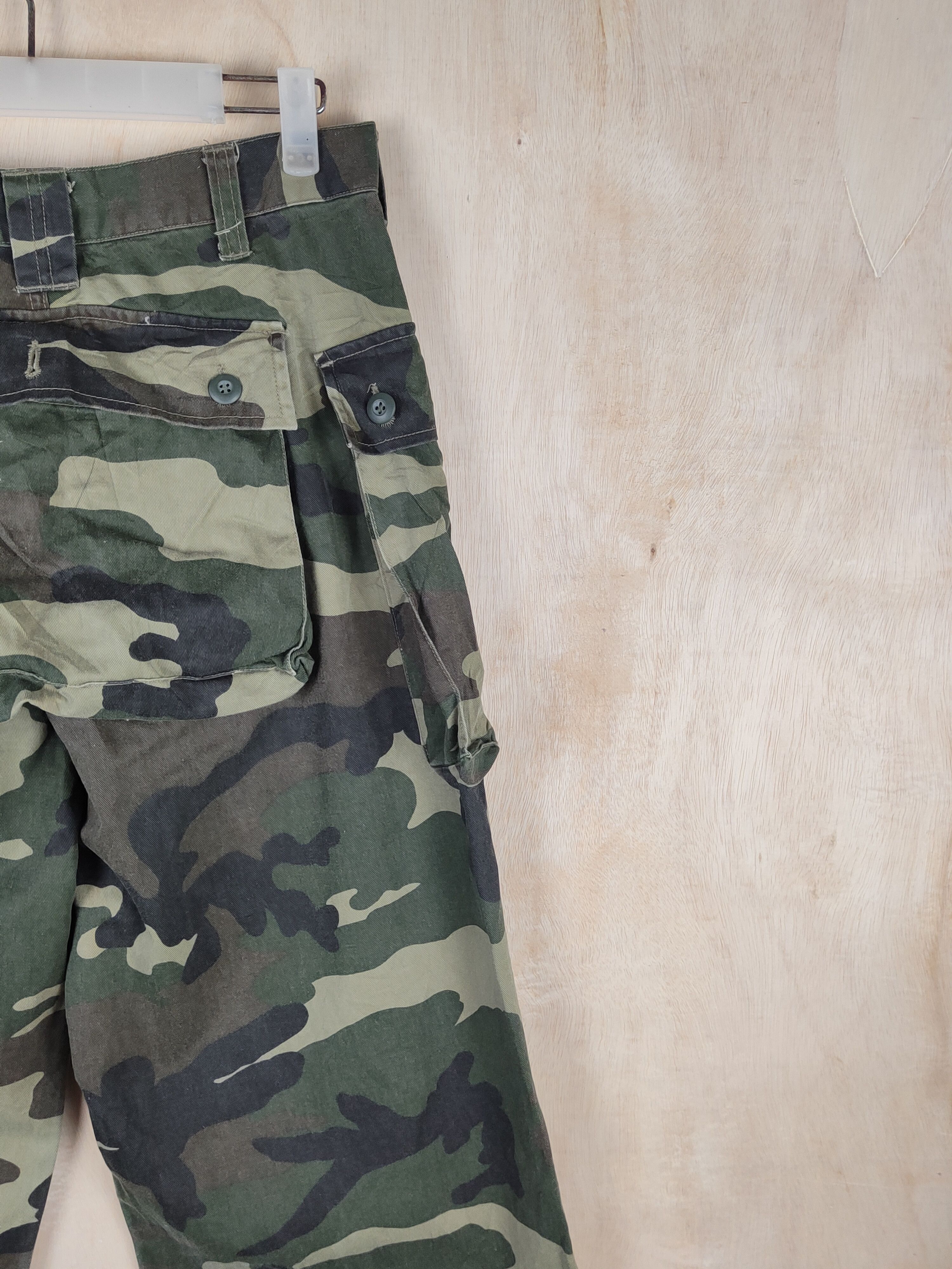 Japanese Brand Oak Pointe Camo Multipocket Tactical Cargo Pants #S2440 Size US 29 - 11 Thumbnail