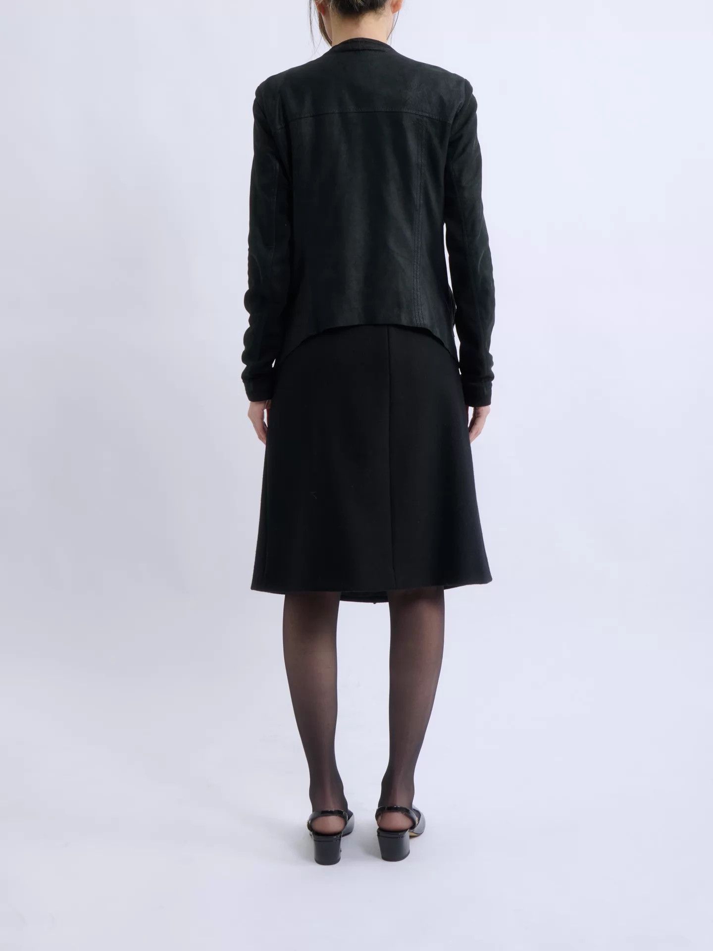 Helmut Lang Helmut Lang 00s New York Decon Asym Sheepskin Jacket Size ONE SIZE - 5 Thumbnail