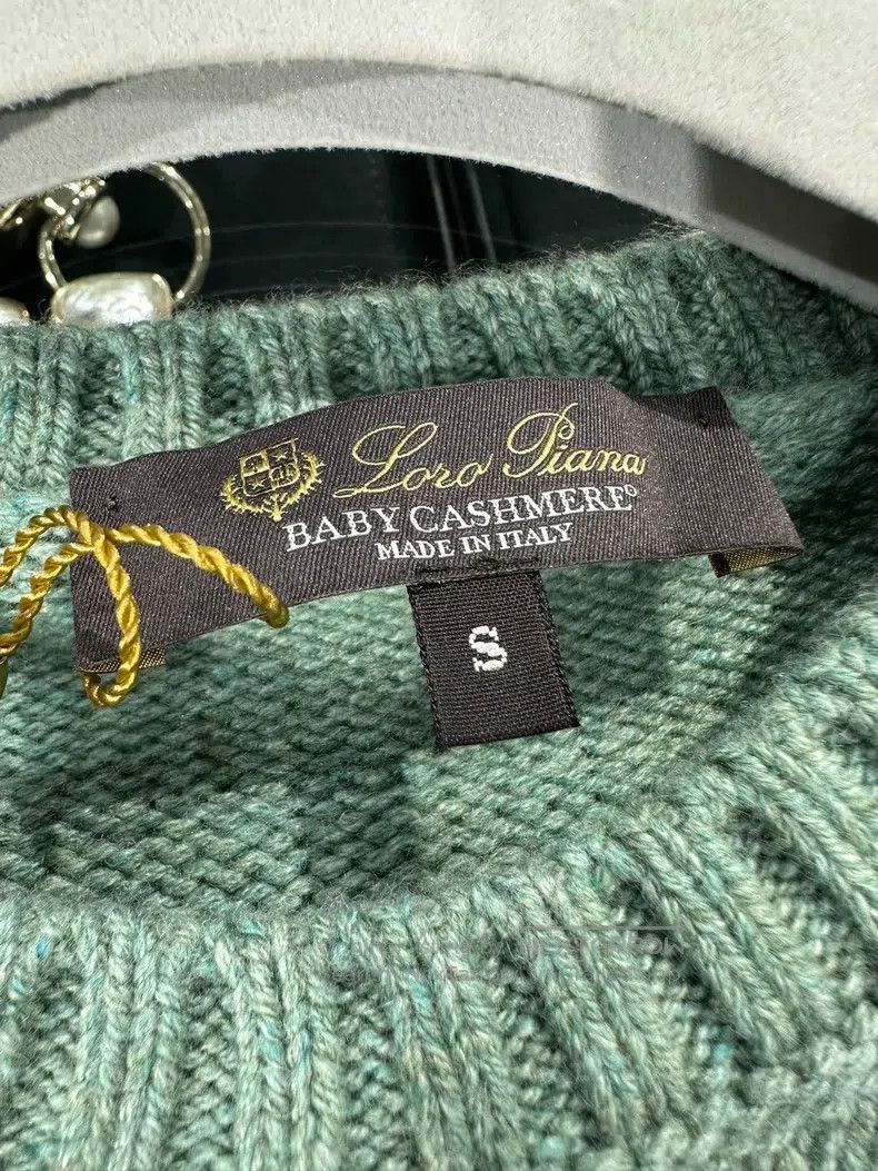 Loro Piana Loro Piana Grey linen knitted cardigan Size S / US 4 / IT 40 - 4 Thumbnail