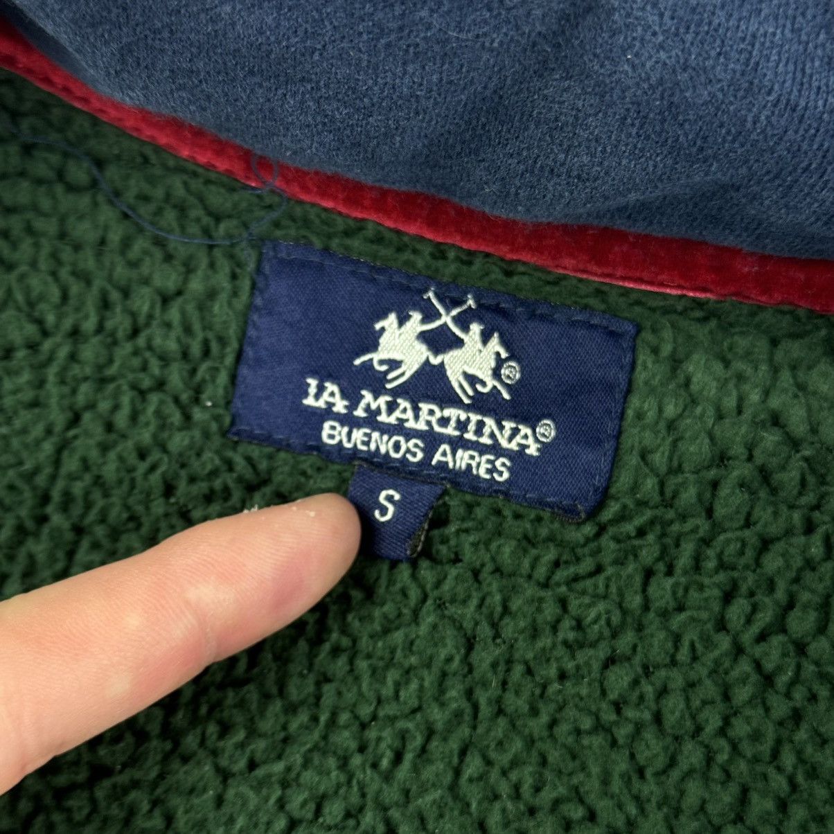 La Martina La Martina Y2K Navy Button-Up Jacket Polo Argentino Size US S / EU 44-46 / 1 - 13 Thumbnail