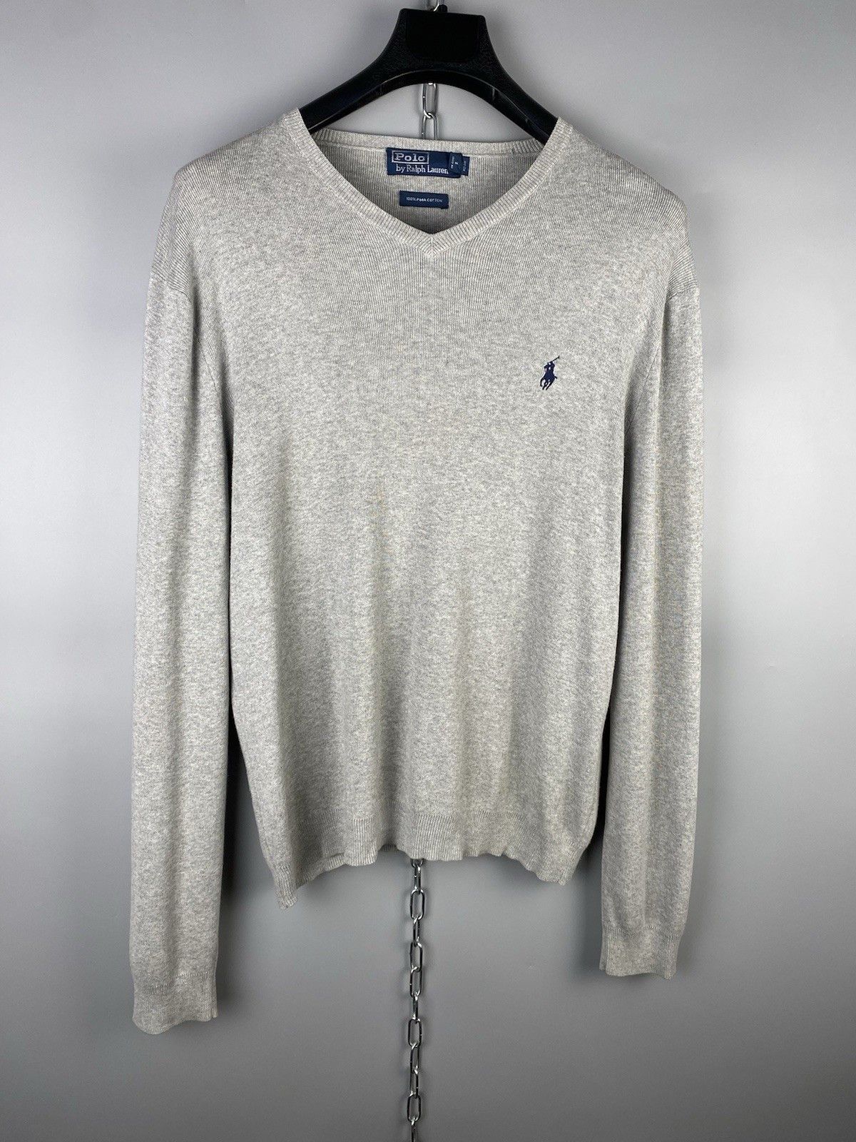 Polo Ralph Lauren Polo Ralph Lauren Cotton Basic Sweater Jumper Size US M / EU 48-50 / 2 - 2 Thumbnail