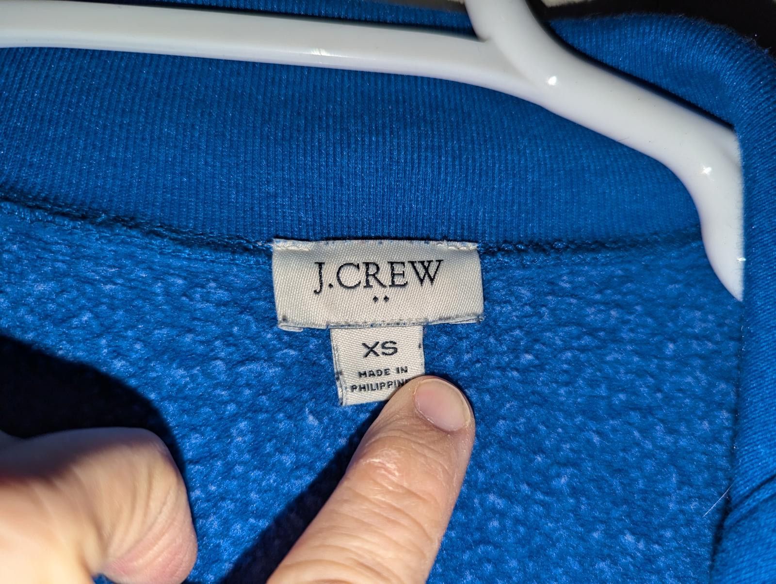 J.Crew Vintage J.Crew Women's XS Pullover Sweatshirt Unique Collar Size XS / US 0-2 / IT 36-38 - 4 Thumbnail