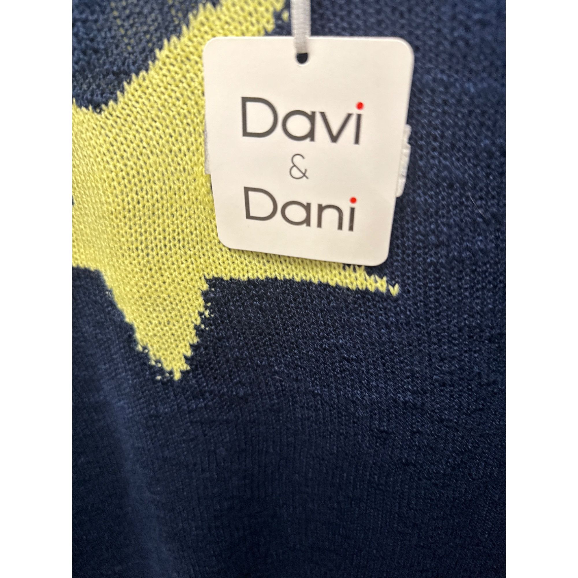 Other Star-Patterned Navy Sheer Knit Sweater - Women's Layering Bo Size XL / US 12-14 / IT 48-50 - 3 Thumbnail