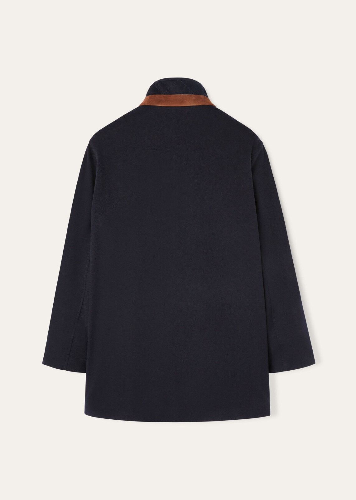 Loro Piana o1srvl11e1124 Ghibli Carcoat in Navy Blue Size US XL / EU 56 / 4 - 2 Thumbnail