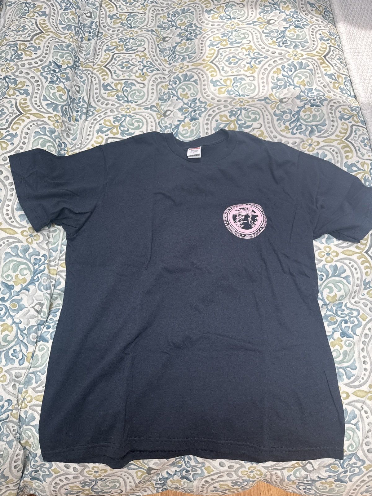 Supreme Supreme Devotion T-Shirt | Navy Size US L / EU 52-54 / 3 - 1 Thumbnail