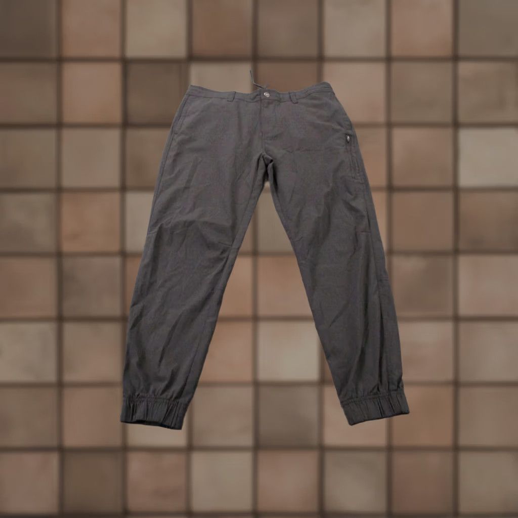 Prana prAna Pants Mens 34 Gray Cargo Tapered Jogger Performance Golf Stretch Casual Size US 34 / EU 50 - 1 Thumbnail