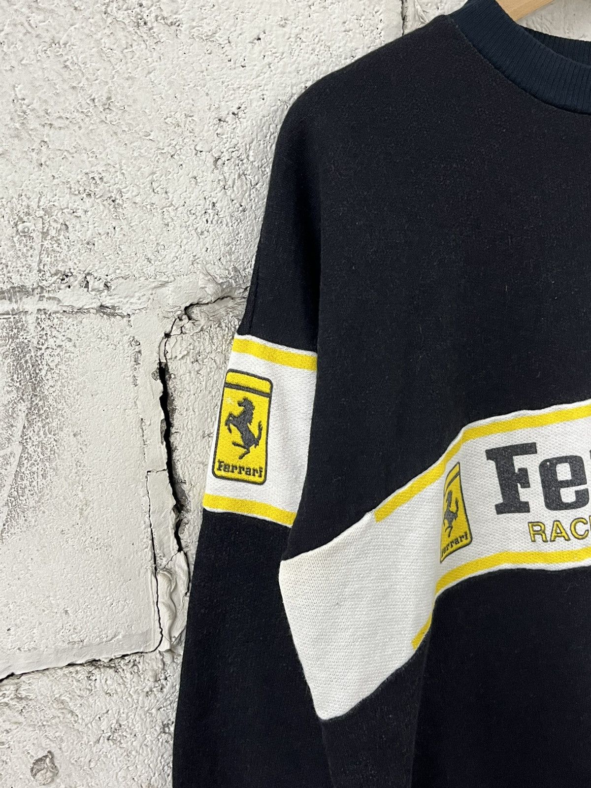 Ferrari Rare ferrari racing vintage 80s crewneck streetwear hype Size US L / EU 52-54 / 3 - 3 Thumbnail