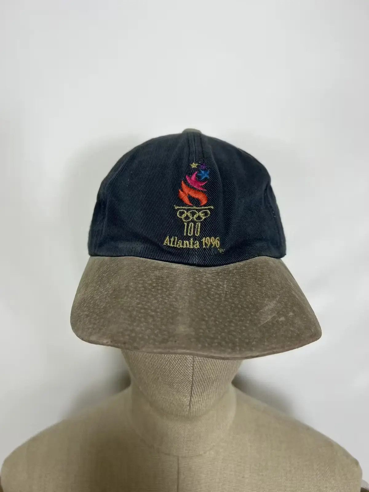 MLB × USA Olympics × Vintage Vintage Atlanta 1996 Olympic Games cap Size ONE SIZE - 1 Thumbnail