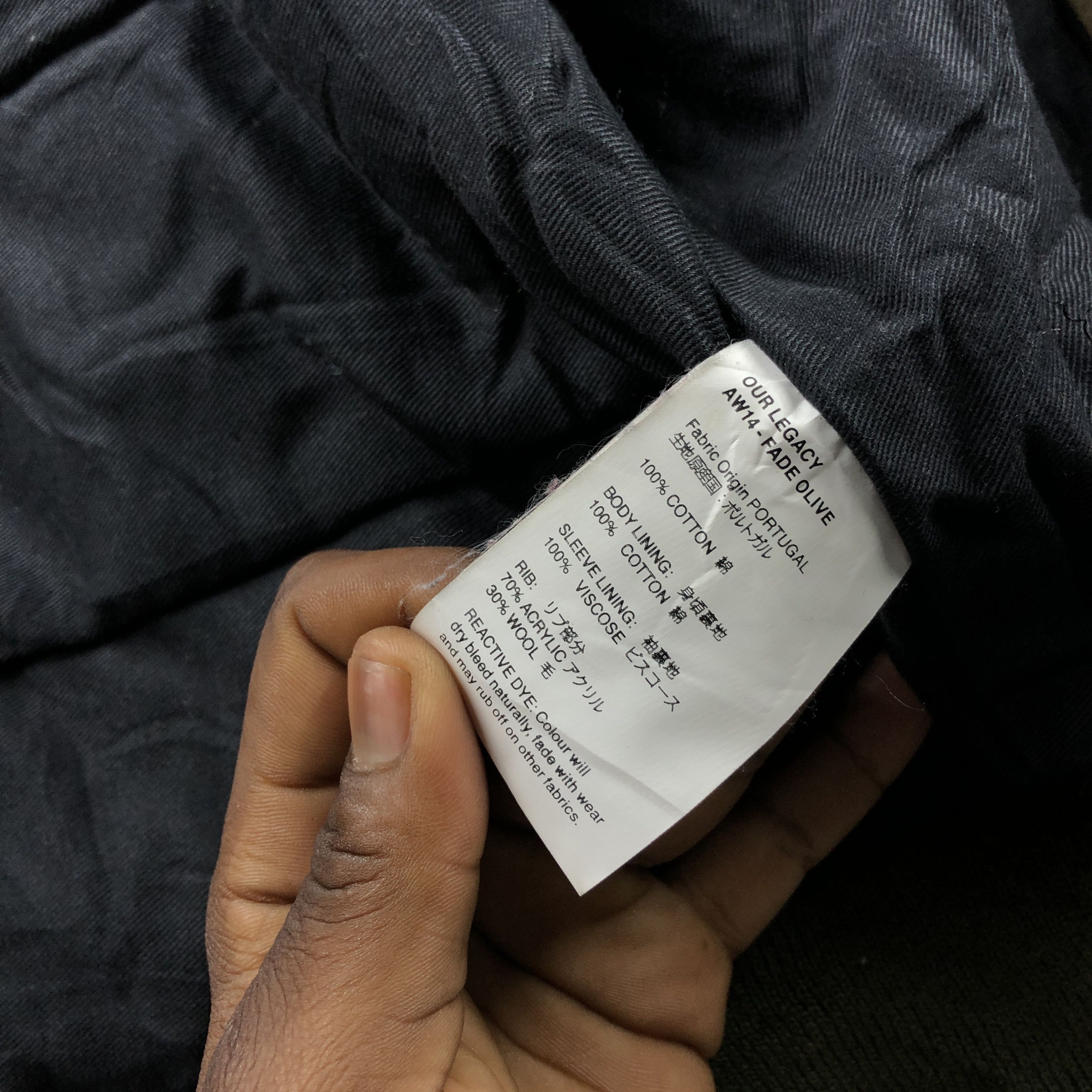 Our Legacy our legacy AW14 fade olive bomber jacket Size US M / EU 48-50 / 2 - 10 Thumbnail