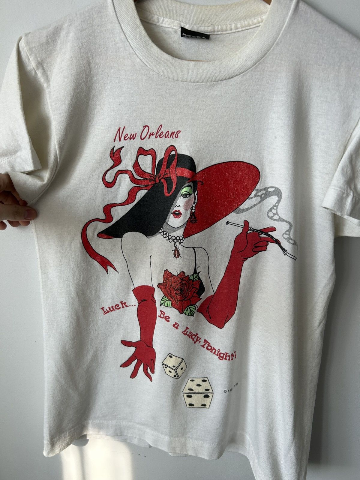 Vintage VINTAGE 90'S NEW ORLEANS BIRTHPLACE OF JAZZ ART TEE Size US M / EU 48-50 / 2 - 2 Thumbnail