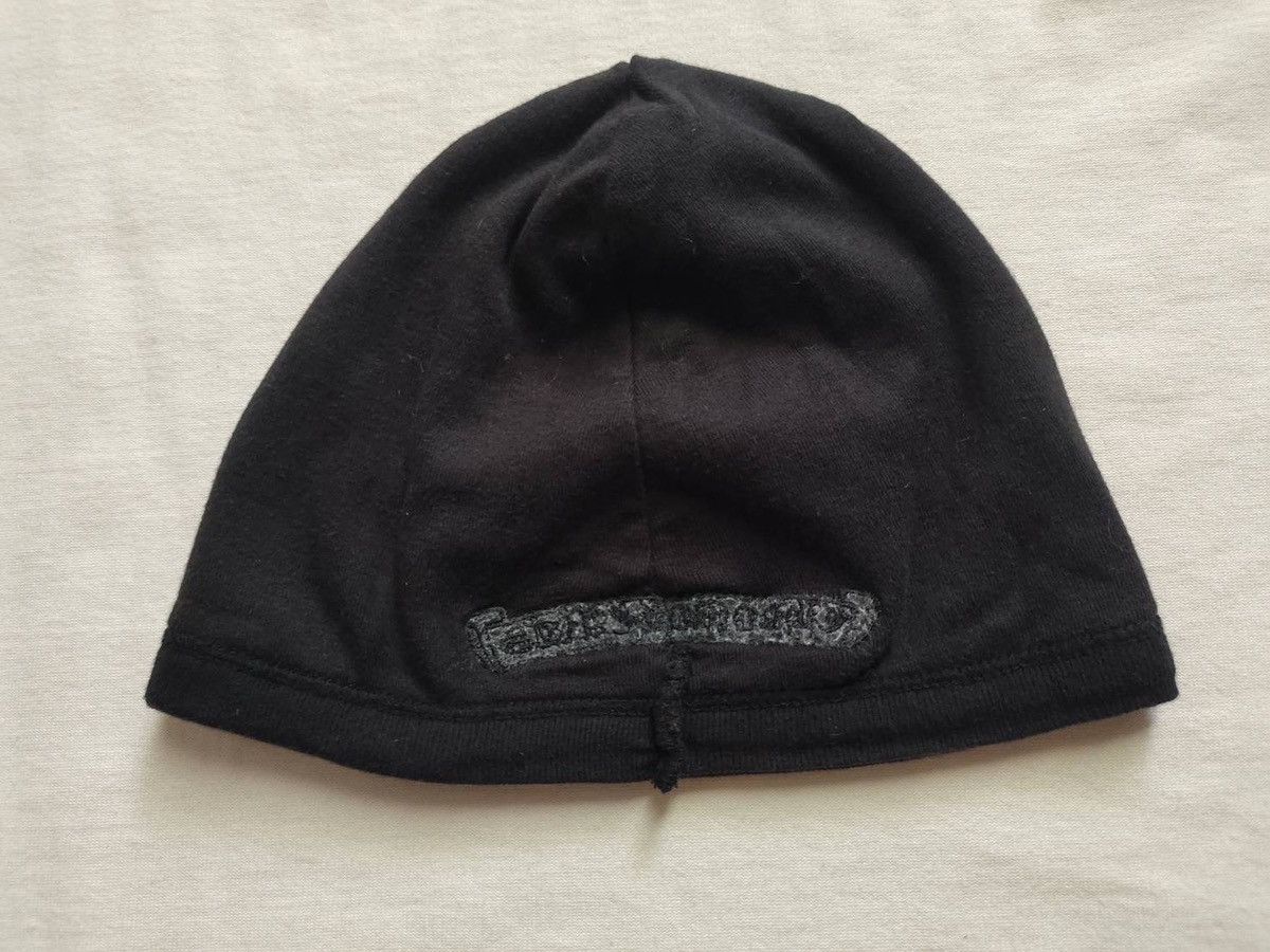 Chrome Hearts Chrome Hearts Waffle Dagger Embroidered Thermal Beanie Black Size ONE SIZE - 4 Thumbnail