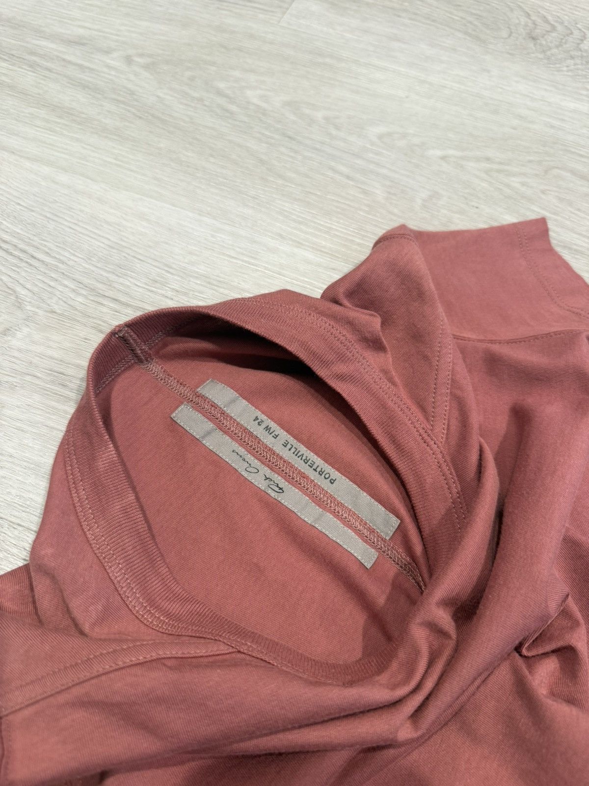 Rick Owens f/w 2024 level tee!! Size US XS / EU 42 / 0 - 6 Thumbnail