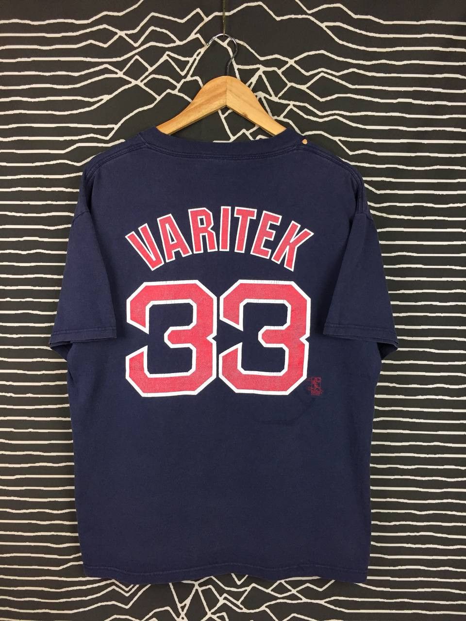 MLB × Majestic × Vintage Vtg Majestic MLB Boston Red Sox Jason Varitek Tee Size US L / EU 52-54 / 3 - 5 Thumbnail
