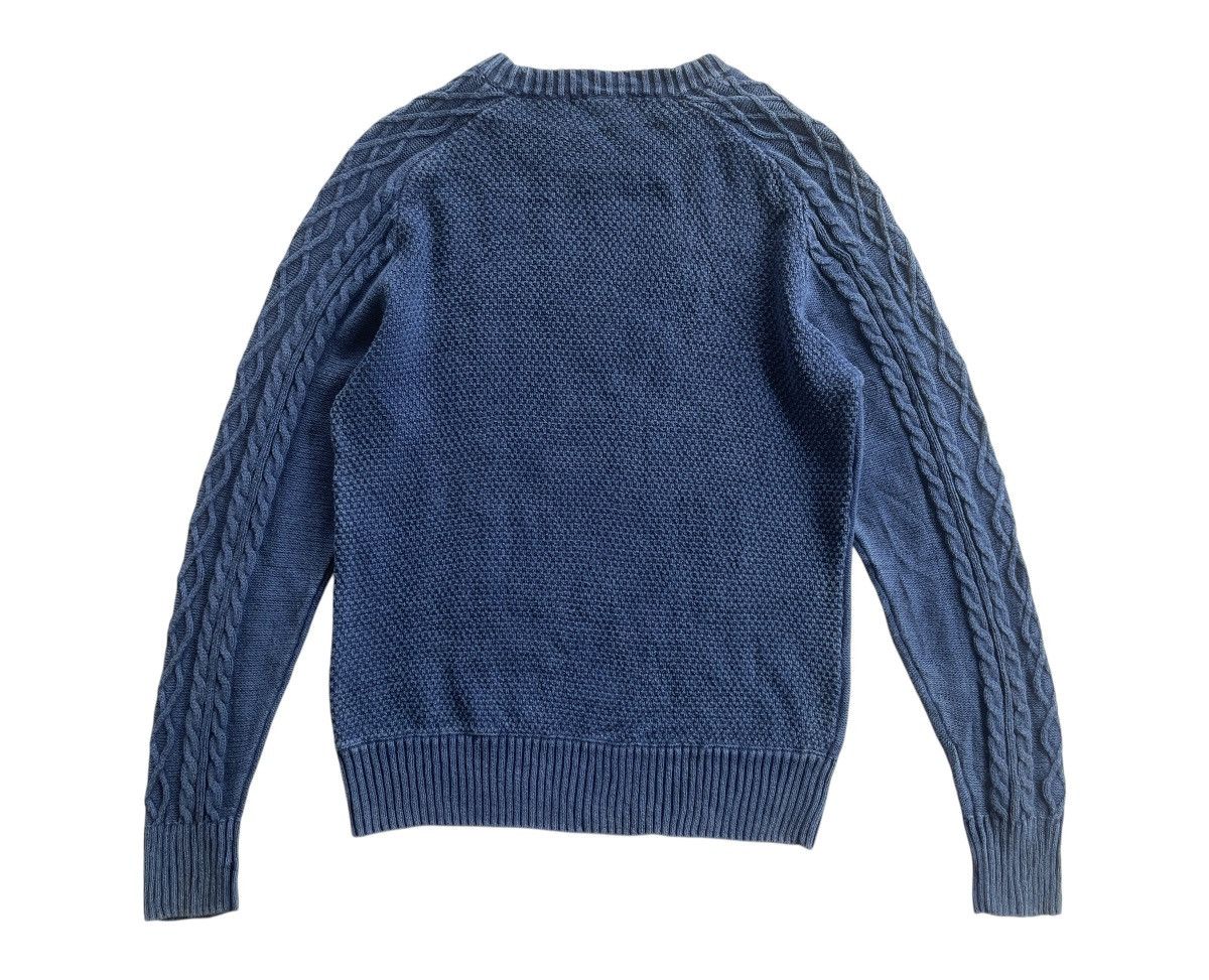 Vintage Joey Factory Cable Knit Indigo Jumper Sweater Size US S / EU 44-46 / 1 - 4 Thumbnail