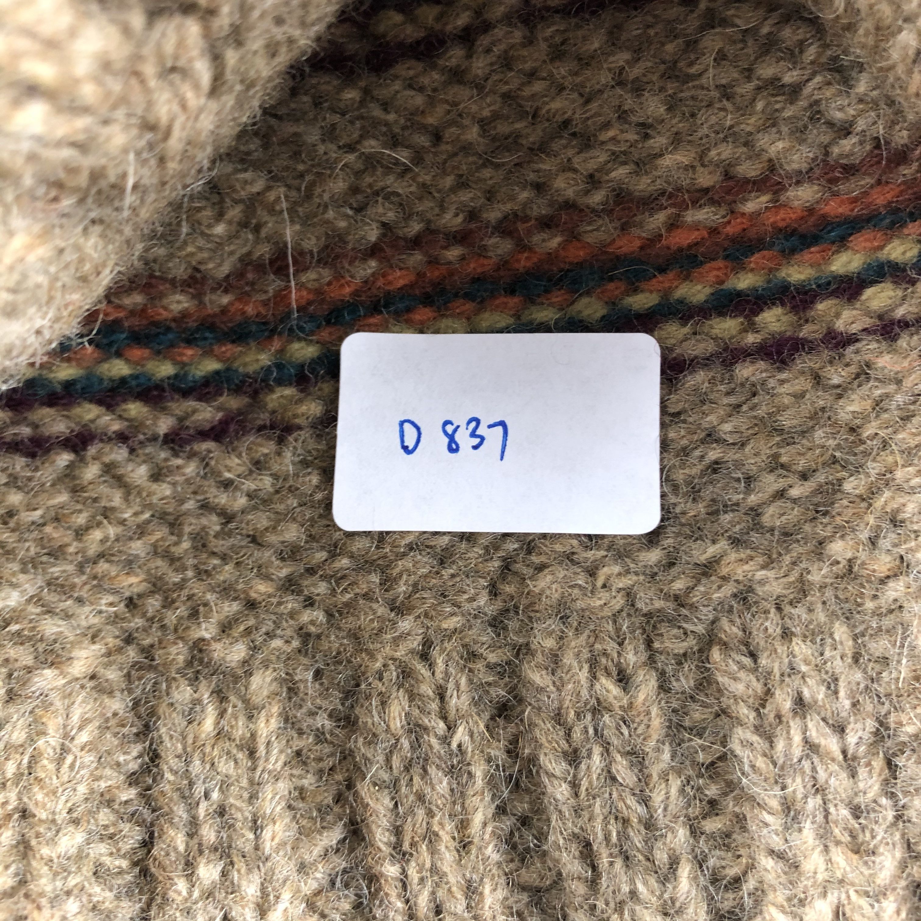 Japanese Brand × Vintage Japanese Brand Stripe Ribbed Beanie Snow Hat Snow Cap -D837 Size ONE SIZE - 5 Thumbnail