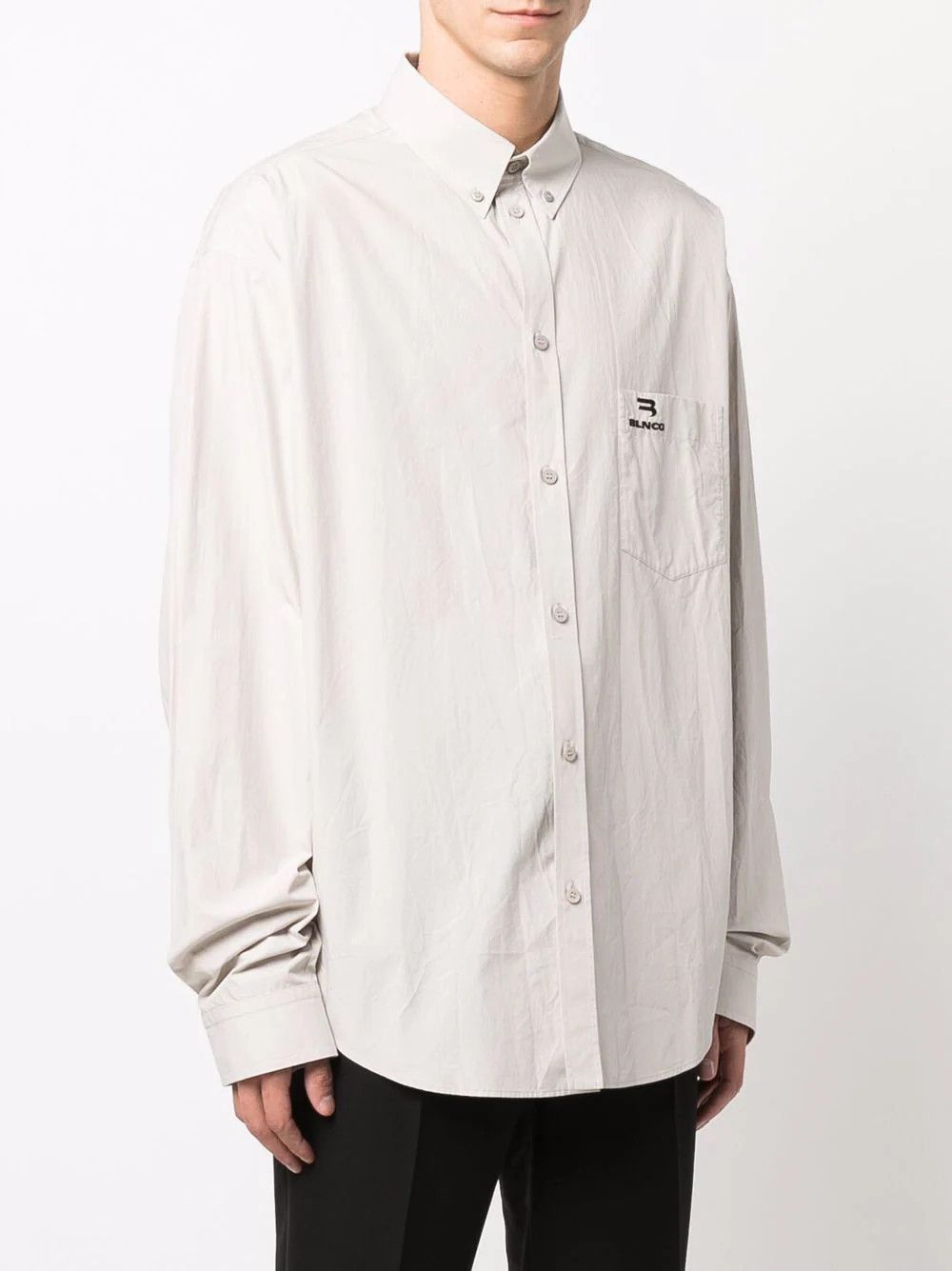 Balenciaga Sporty BLNCG Shirt Size US L / EU 52-54 / 3 - 11 Thumbnail
