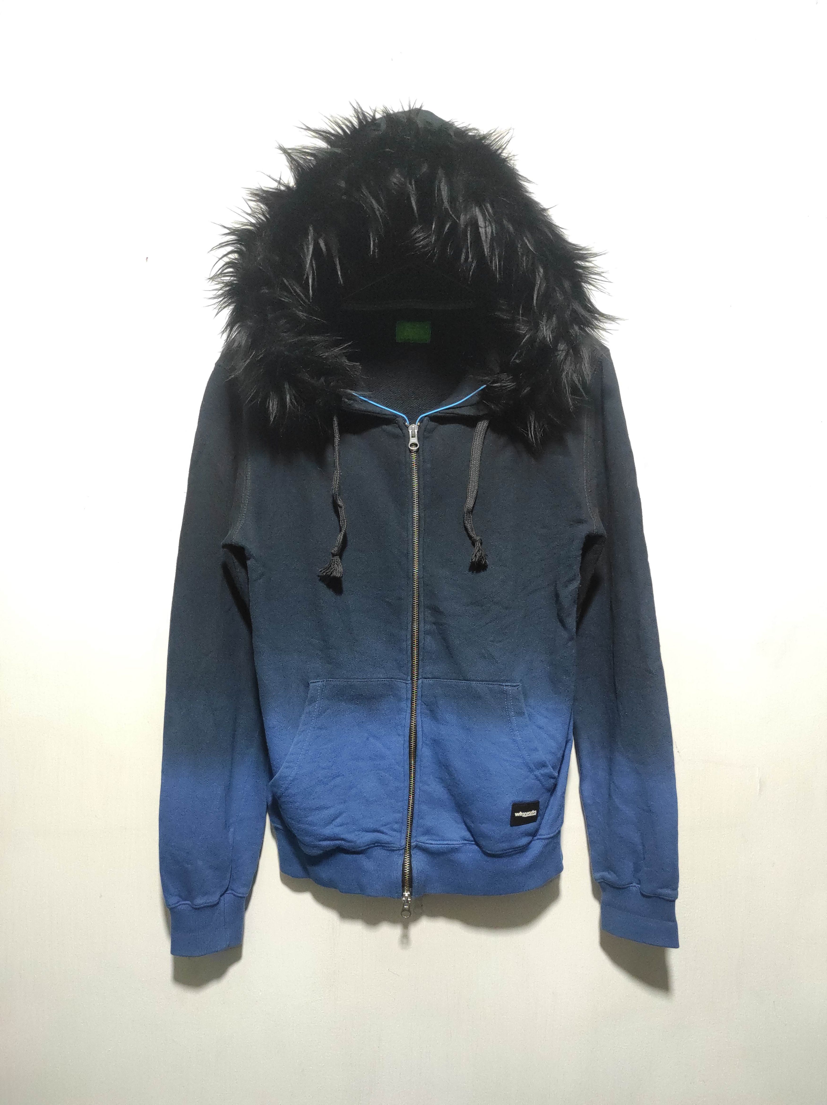 Hysteric Glamour Why Works Gradation Double Zipper Fur Hoodie LGB style Size US S / EU 44-46 / 1 - 9 Thumbnail
