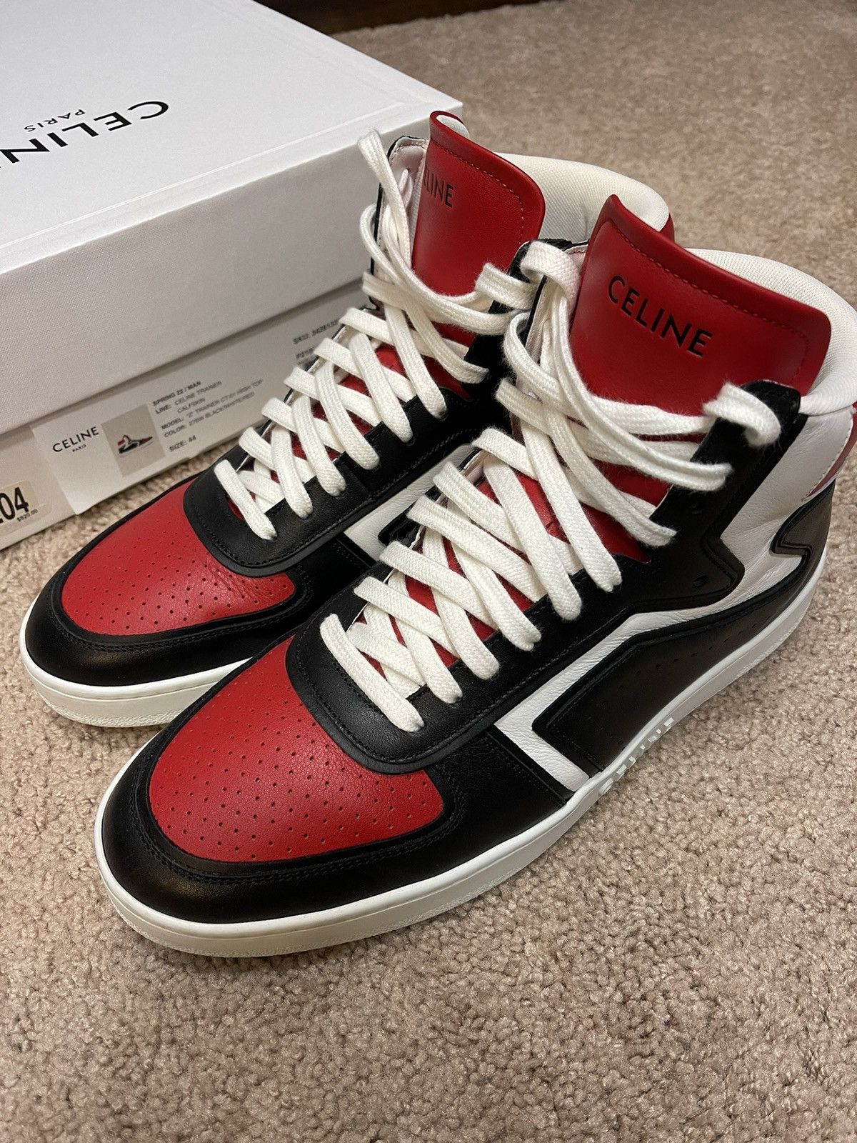 Celine Celine Z High Top Trainer Size US 11 / EU 44 - 1 Thumbnail