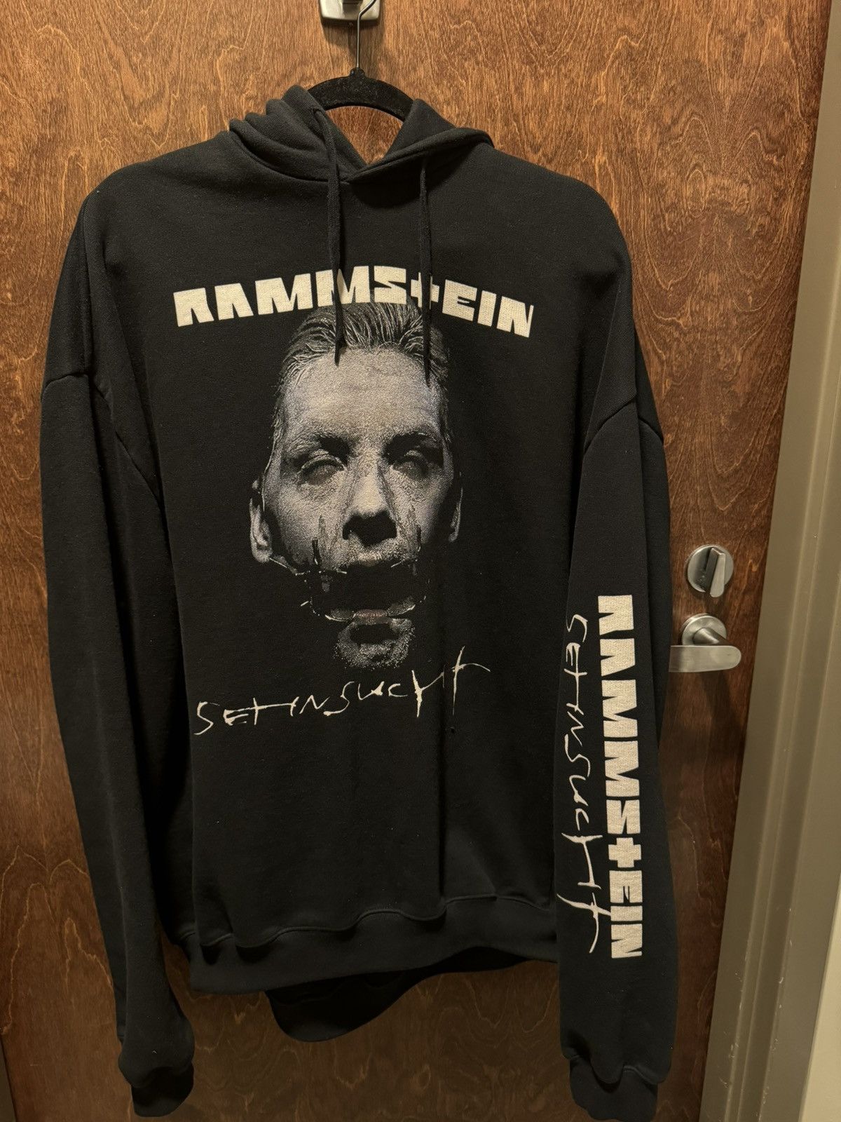 Vetements hoodie rammstein top
