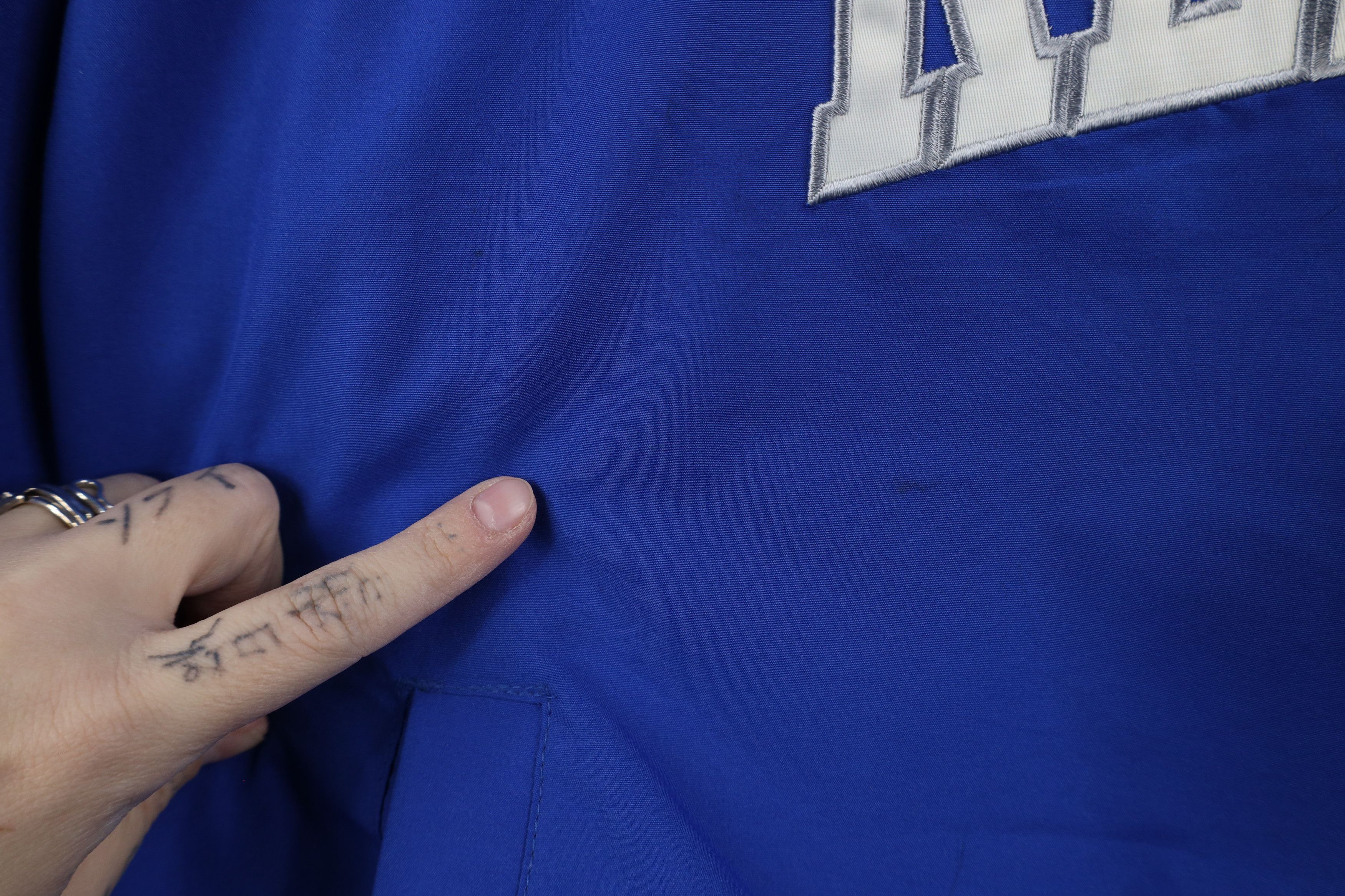 Nike × Vintage Vintage Nike Swoosh University of Kentucky Jacket Blue Size US L / EU 52-54 / 3 - 6 Thumbnail