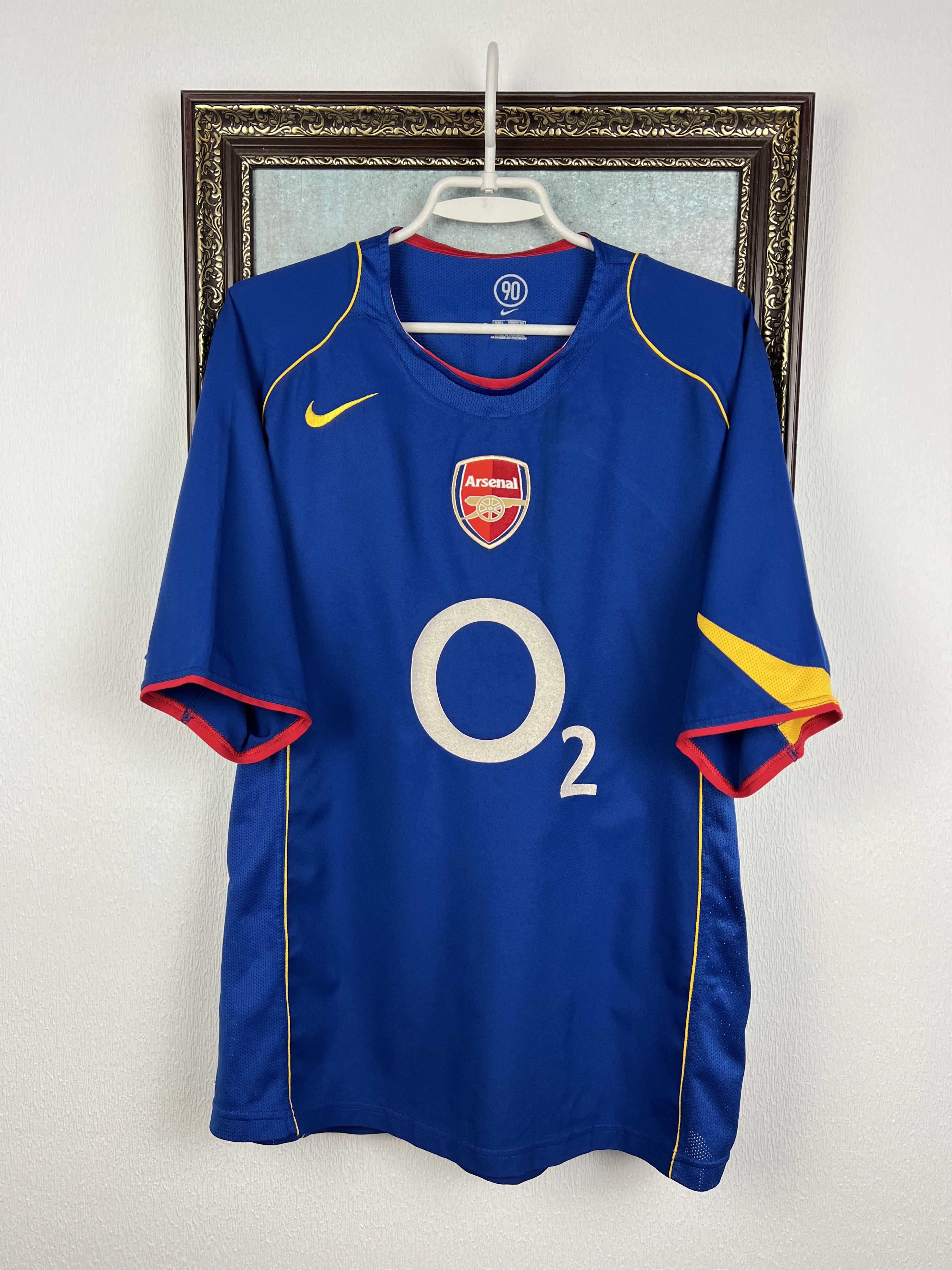 Nike Arsenal Third football shirt Soccer #14 Henry Jersey Trikot Size US L / EU 52-54 / 3 - 2 Thumbnail