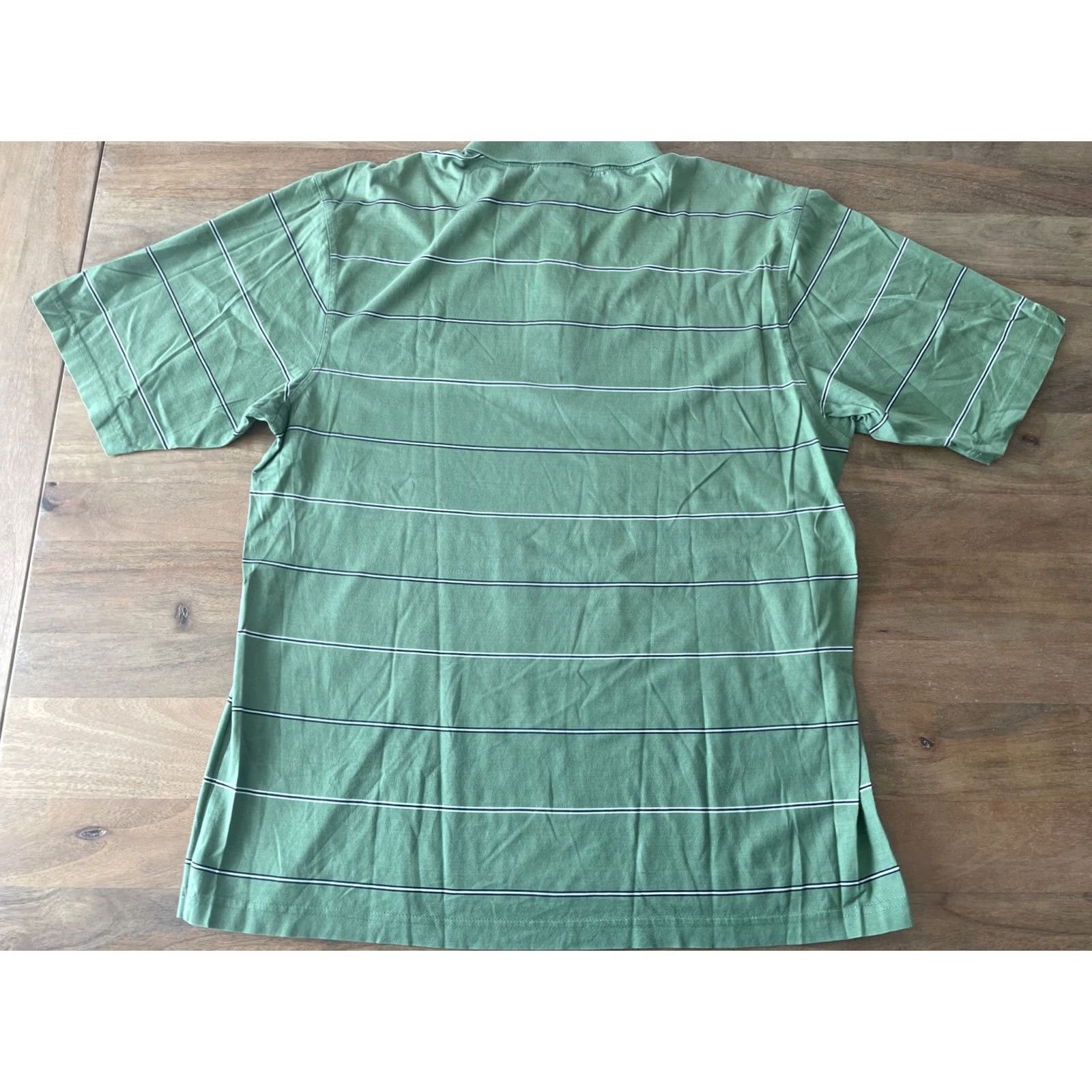Vintage VINTAGE Masters Polo Amen Corner Shirt Men’s Large Green Golf Pima Cotton 60s Two Ply Size US L / EU 52-54 / 3 - 2 Thumbnail