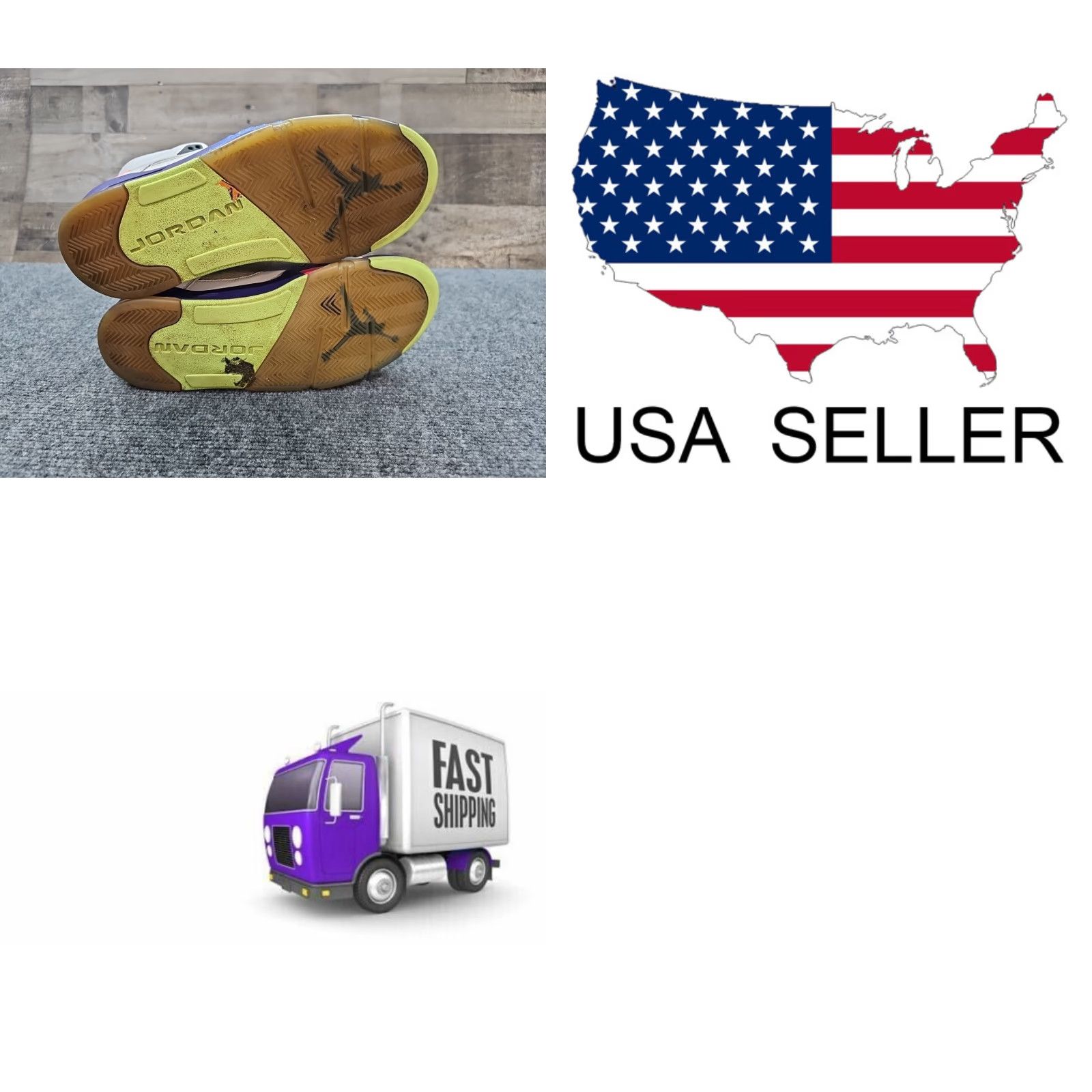 Jordan Brand Jordan 5 Retro Alternate Bel-Air 2020 Size 9.5 Men Sneakers White Size US 9 / EU 42 - 10 Thumbnail