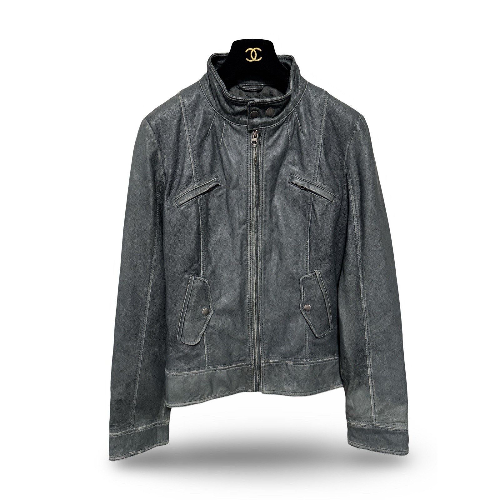 Lucky Brand NWT Lucky Brand leather Jacket Size L Size L / US 10 / IT 46 - 2 Thumbnail