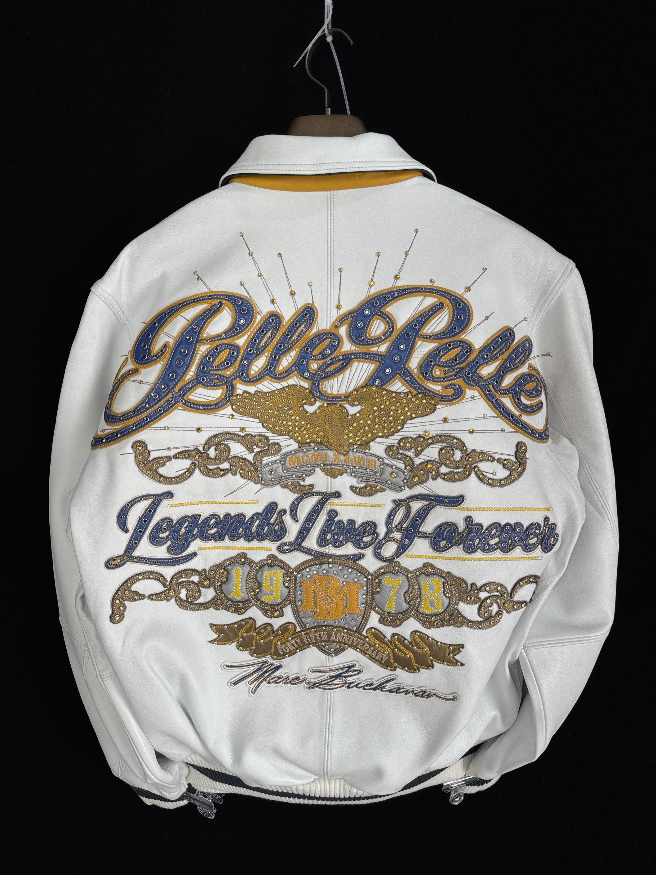 Pelle Pelle NEW WITH TAG* 'LEGENDS LIVE FOREVER' LEATHER JACKET Size US L / EU 52-54 / 3 - 2 Thumbnail