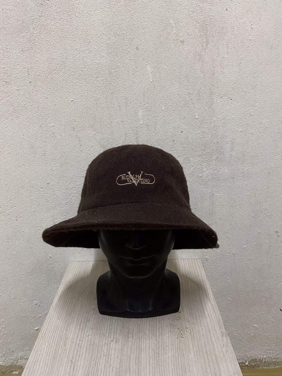 Vintage Rudolph Valentino Plain Bucket Hat Size ONE SIZE - 2 Thumbnail
