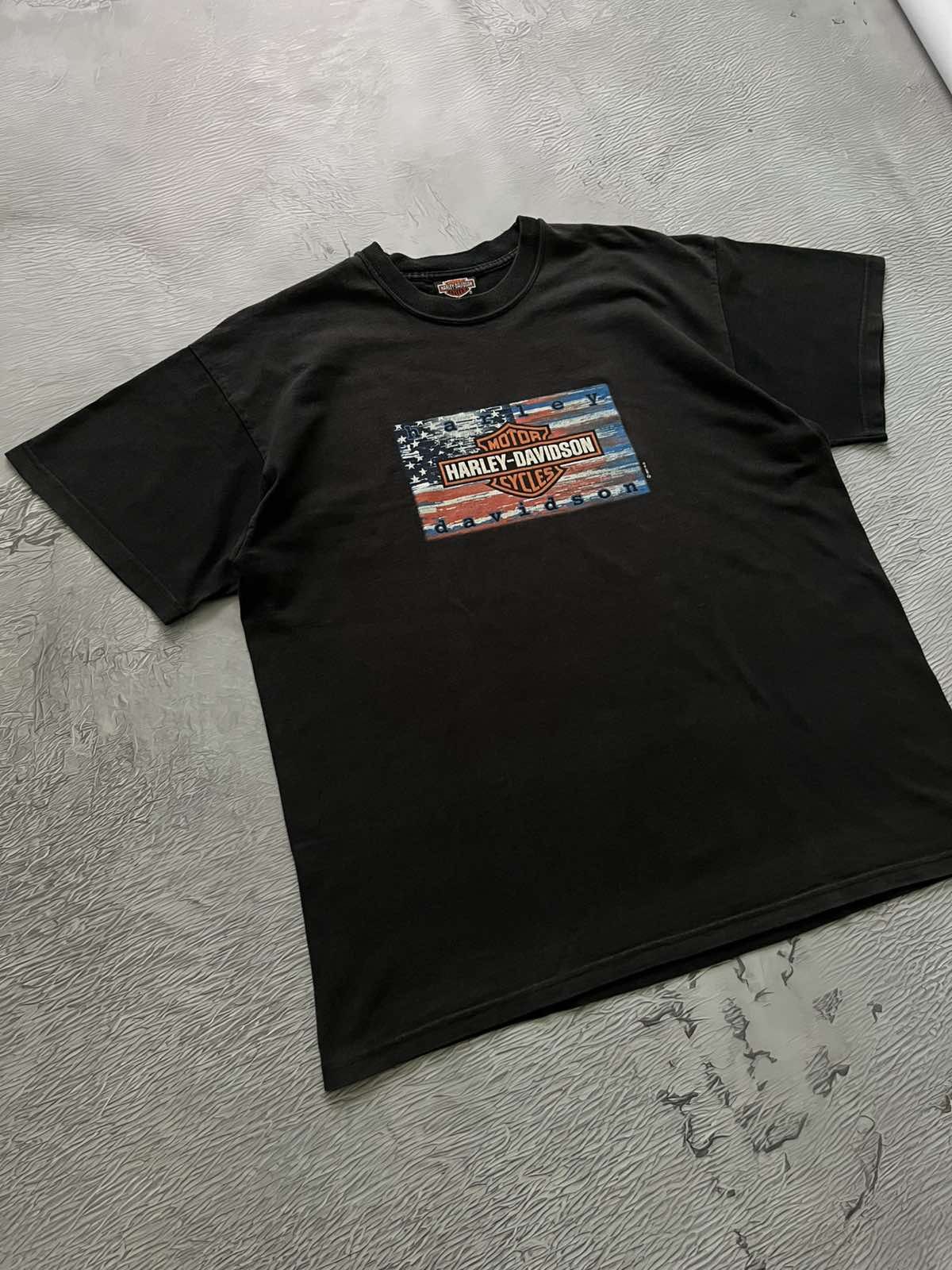 Harley Davidson Harley Davidson USA Motorcycle 1997 Tee Made in U.K Merch Size US XL / EU 56 / 4 - 3 Thumbnail
