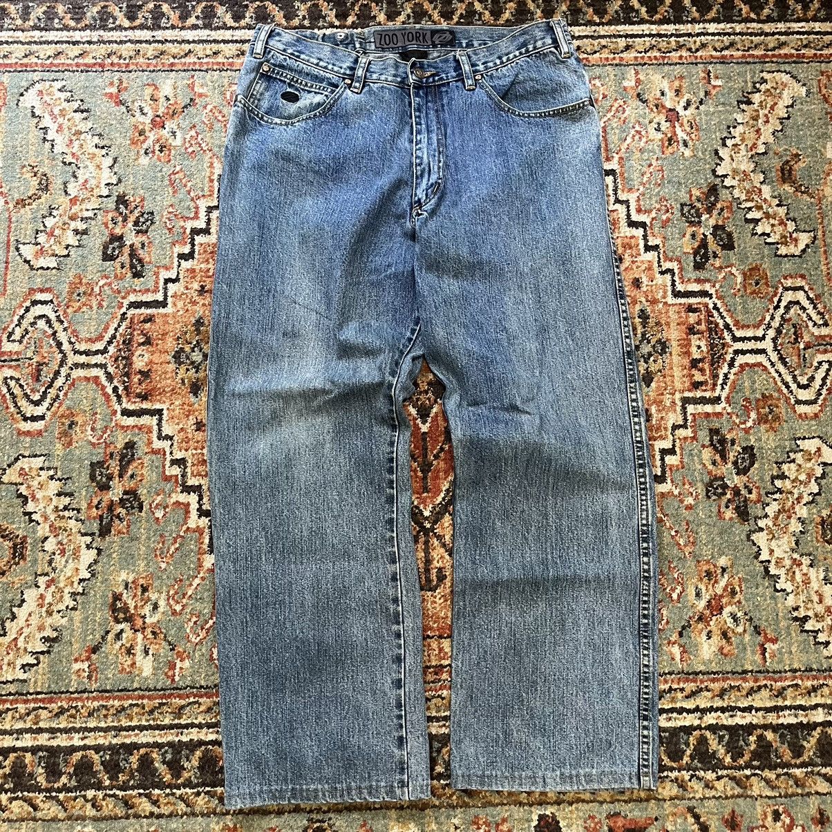 Skategang × Vintage × Zoo York Zoo York Denim Jeans Skateboarding 