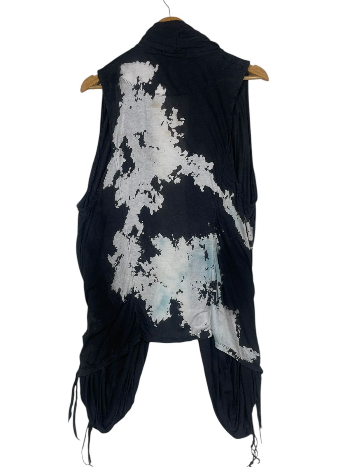 KMRii 💥KMRII Avant-Grade Draped Cardigan Abstract Print Size M / US 6-8 / IT 42-44 - 5 Thumbnail