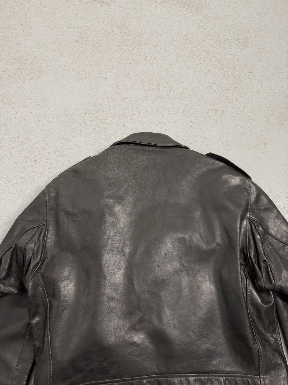 Schott Vintage Schott Perfecto 418 Dense Leather Made In USA Jacket Size US L / EU 52-54 / 3 - 14 Thumbnail