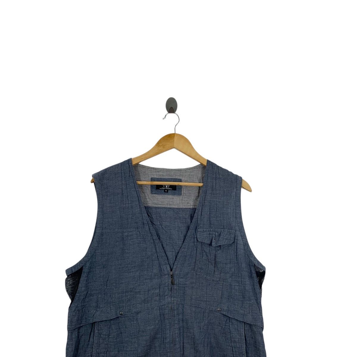 Playboy Vintage PLAYBOY VIP COLLECTION Bunny Denim Jeans Vest Jacket Size L / US 10 / IT 46 - 2 Thumbnail
