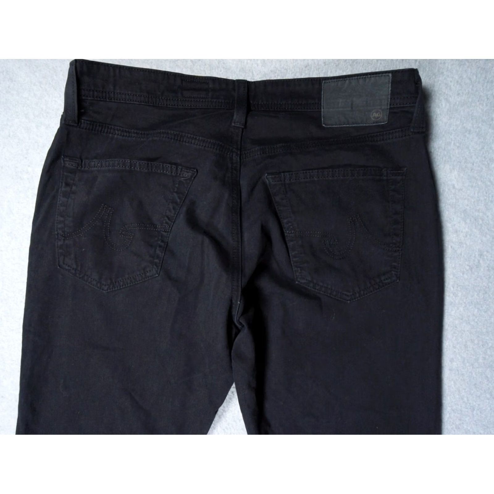 Vintage AG Adriano Goldschmied Pants Mens 32x32 Black Chino The Graduate Tailored Leg Adult Size US 32 / EU 48 - 6 Thumbnail