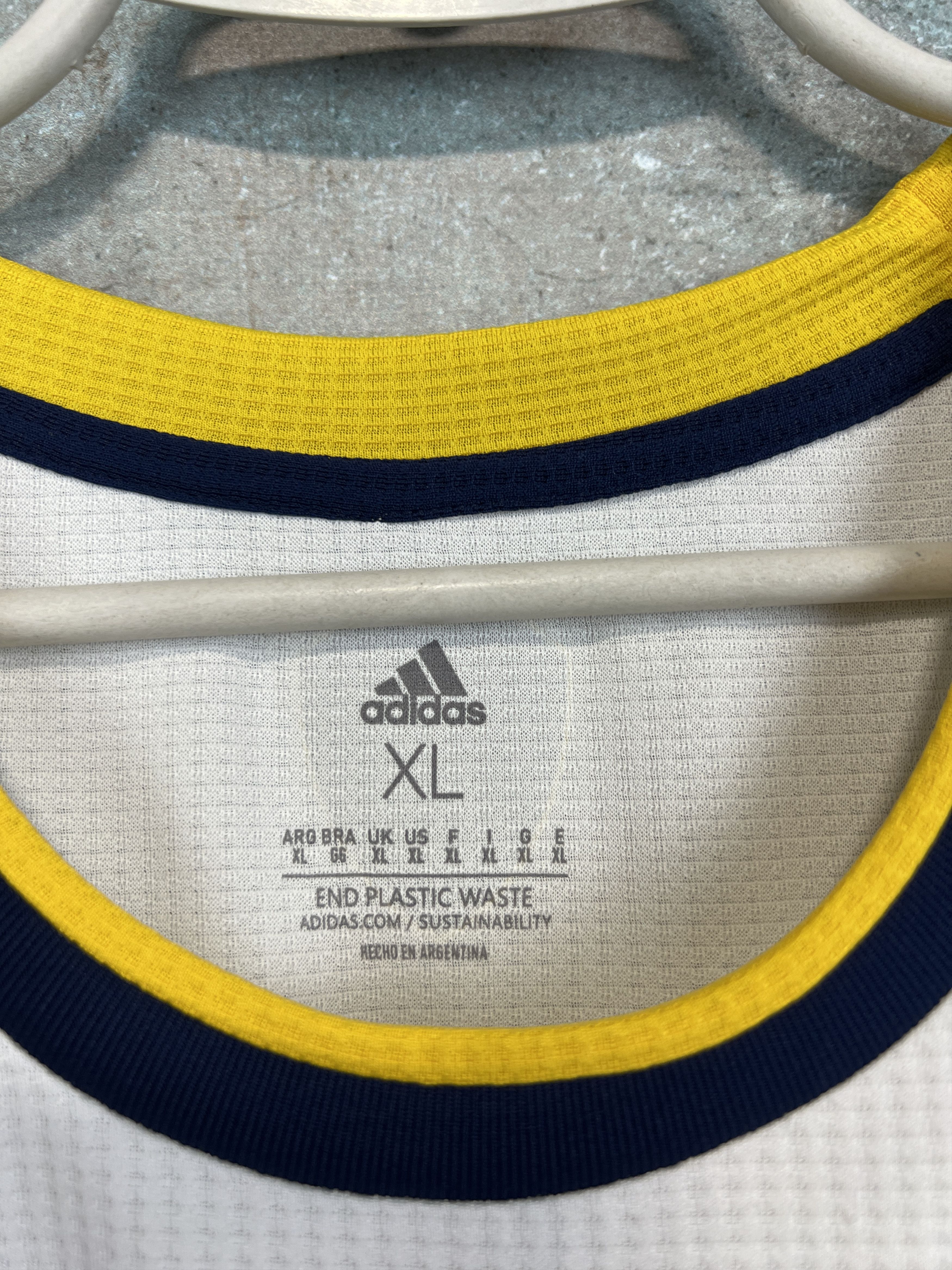 Adidas Boca Juniors Away football shirt 2022 Soccer Jersey Trikot Size US XL / EU 56 / 4 - 6 Thumbnail