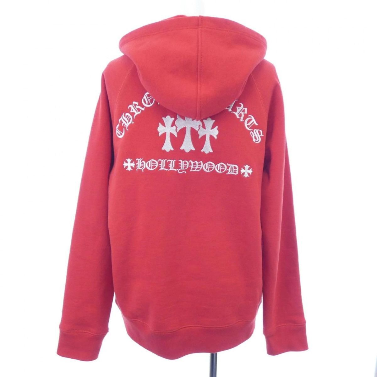 Chrome Hearts Chrome Hearts Cemetery Cross Embroidery Zip Up Hoodie Size US M / EU 48-50 / 2 - 2 Thumbnail