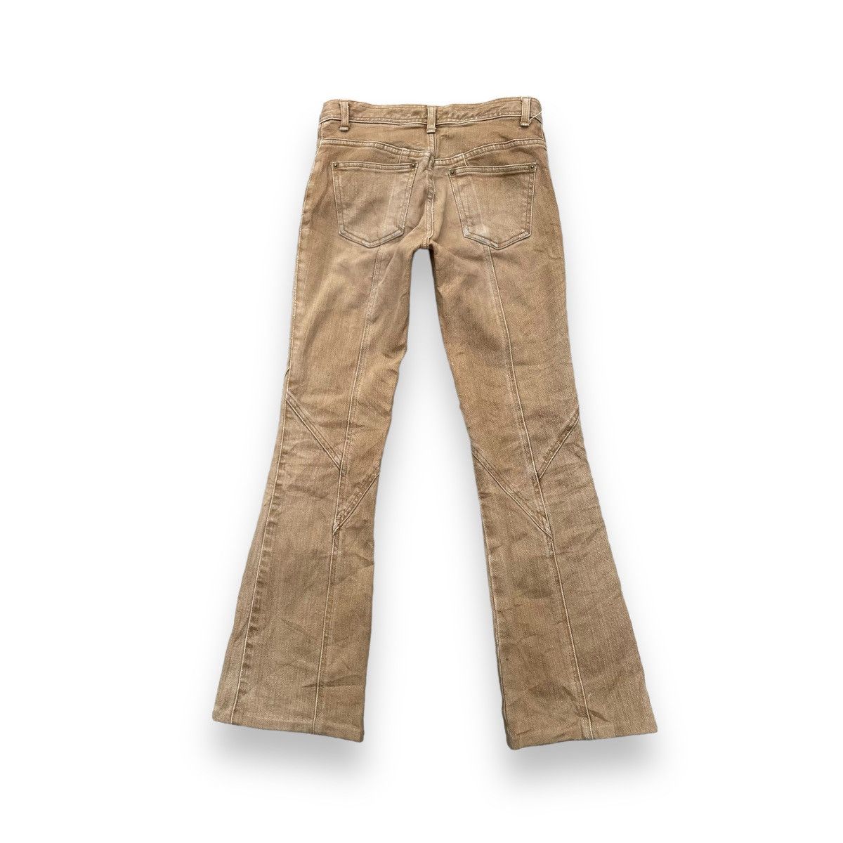 If Six Was Nine × Japanese Brand × Le Grande Bleu (L.G.B.) VINTAGE JAPANESE SUPER FLARE DENIM PANTS Size 26" / US 2 / IT 38 - 2 Thumbnail